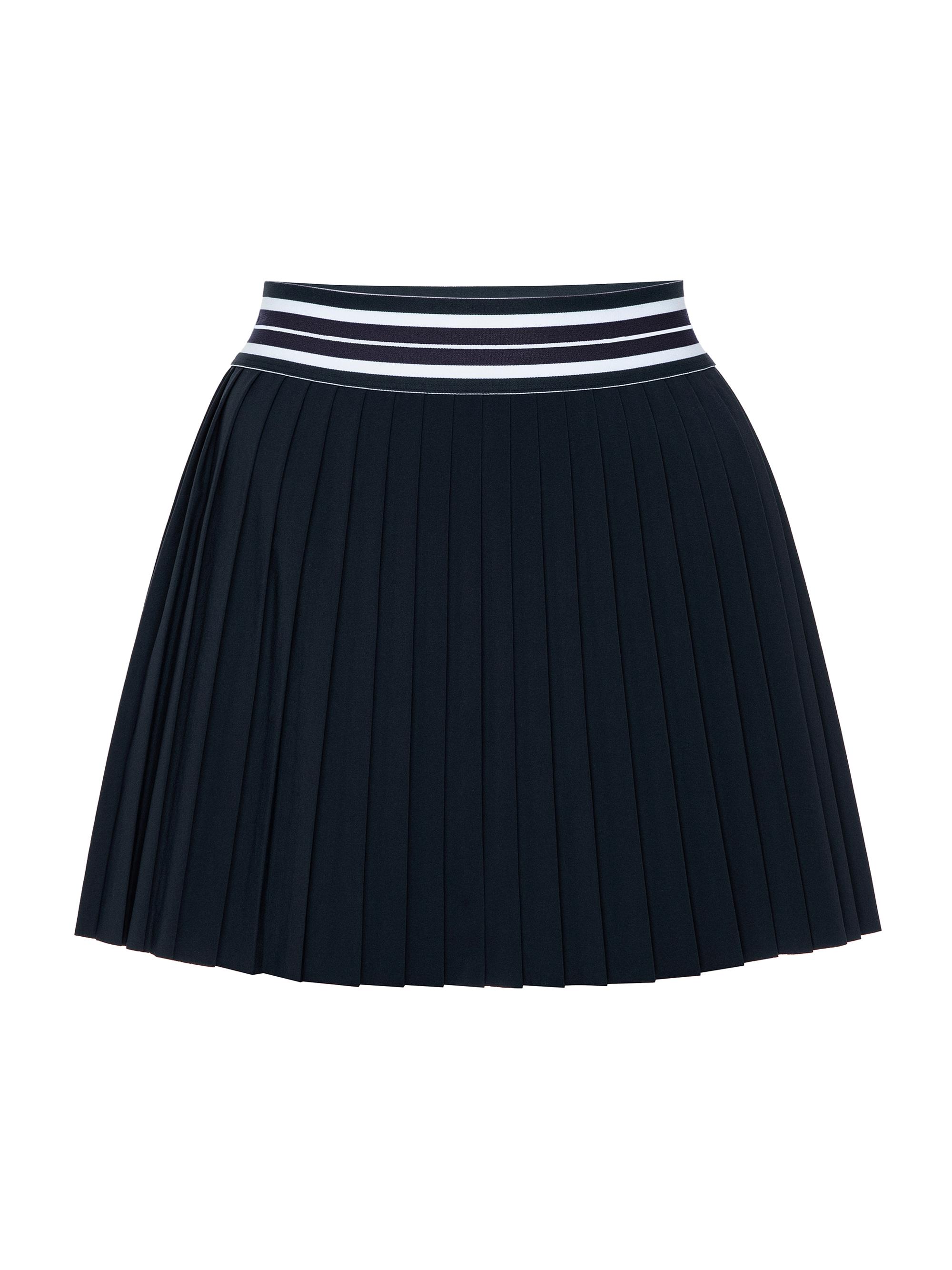 Beyond Yoga | Nocturnal Navy | Women's If You Pleats Miniskirt