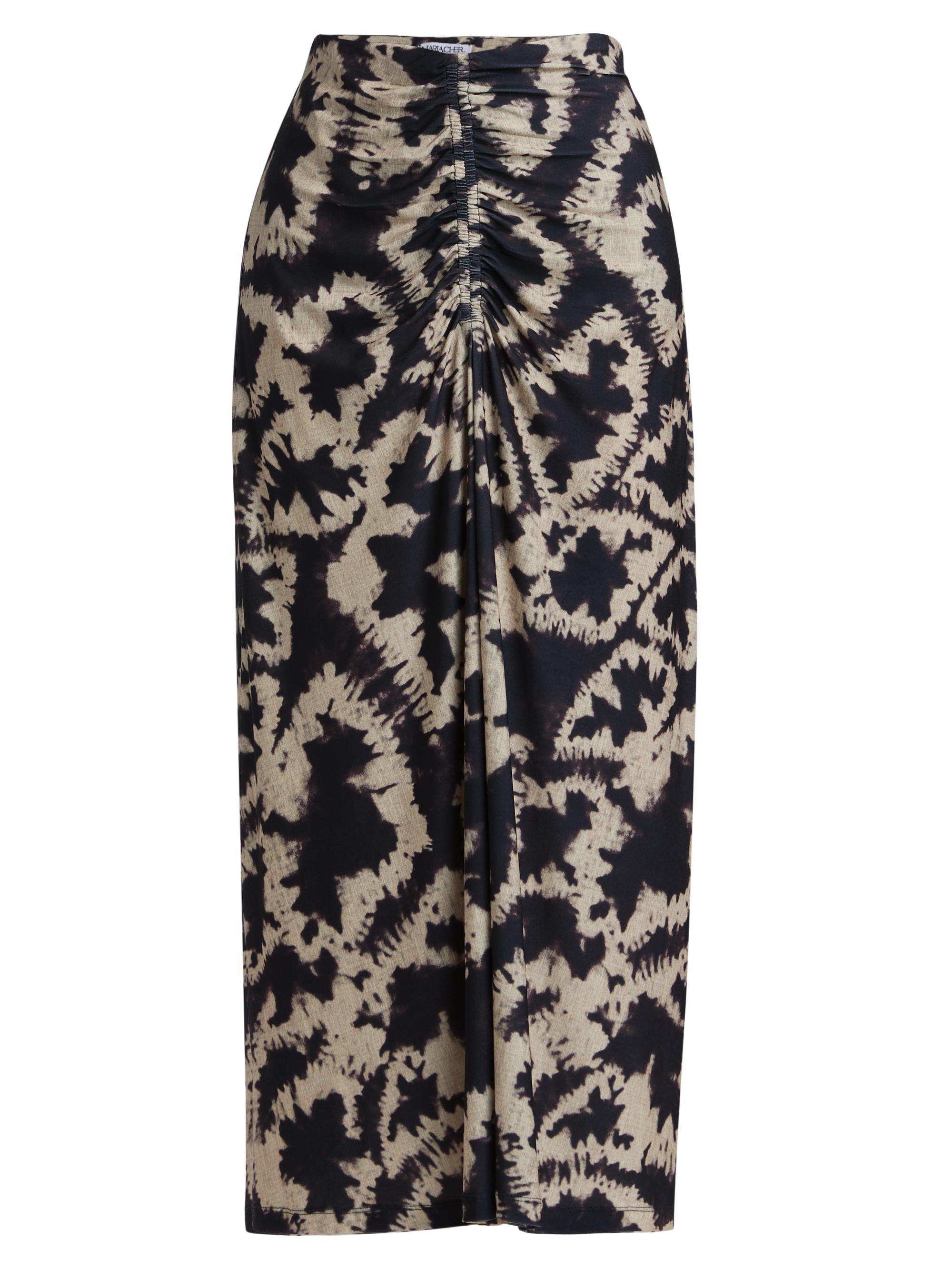 Maria Cher Women's Santa Rita Anna Abstract Midi-Skirt - Ethnic Ecru