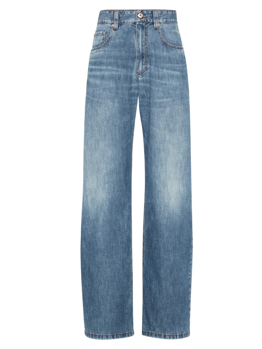 Brunello Cucinelli Lightweight Denim Contemporary Loose