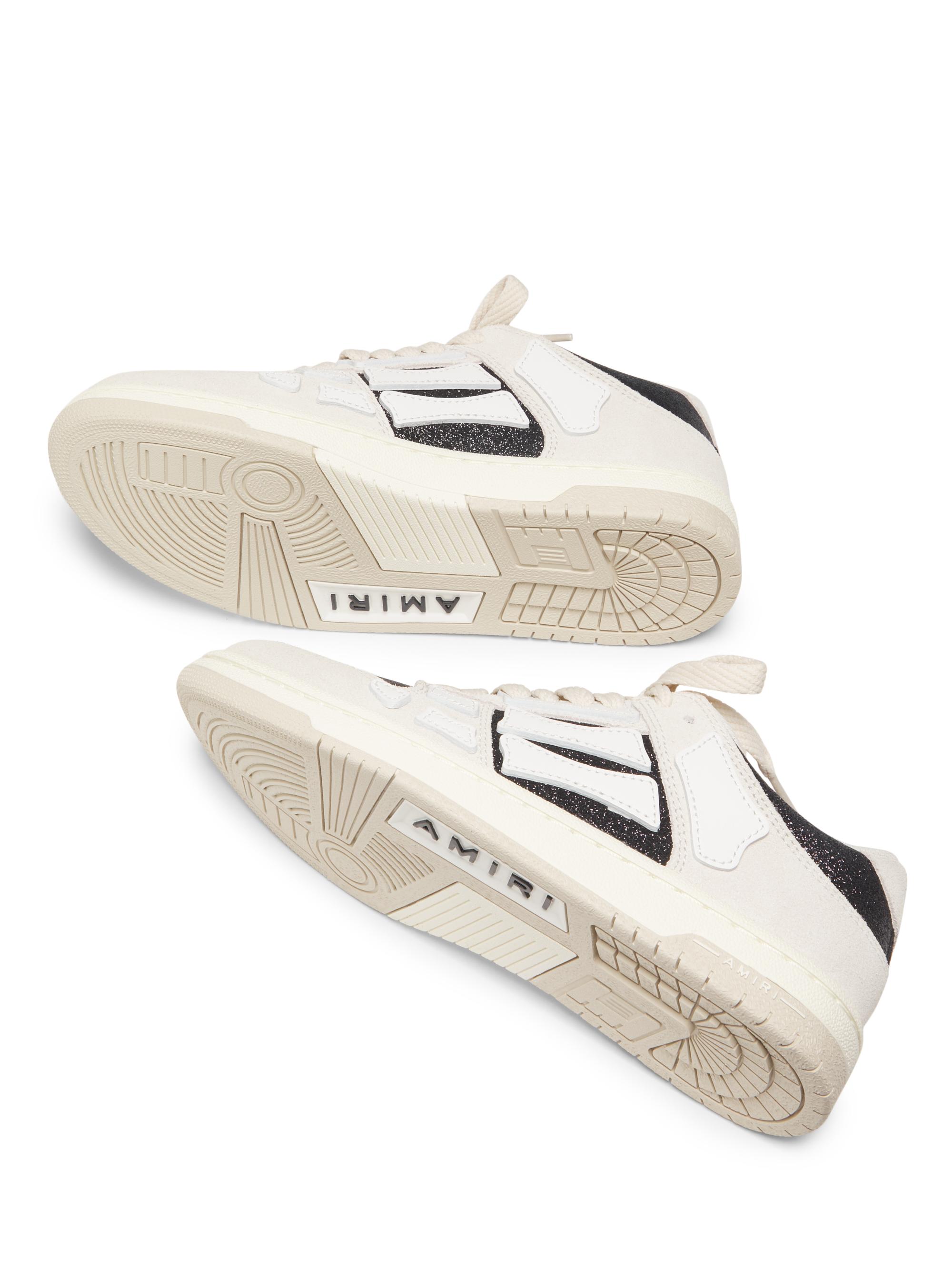 Glitter Leather Skel Top Low-Top Sneakers