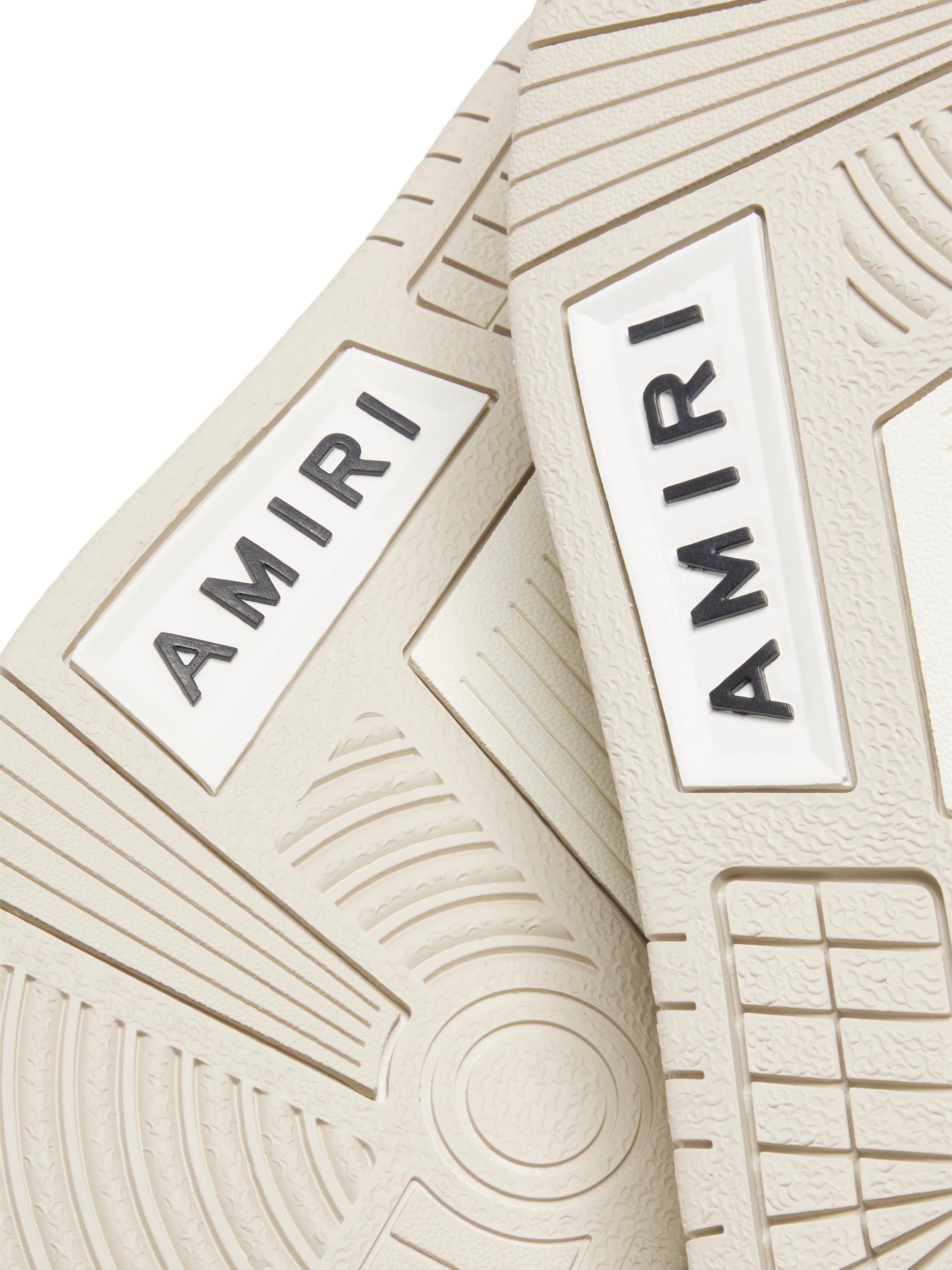 Glitter Leather Skel Top Low-Top Sneakers