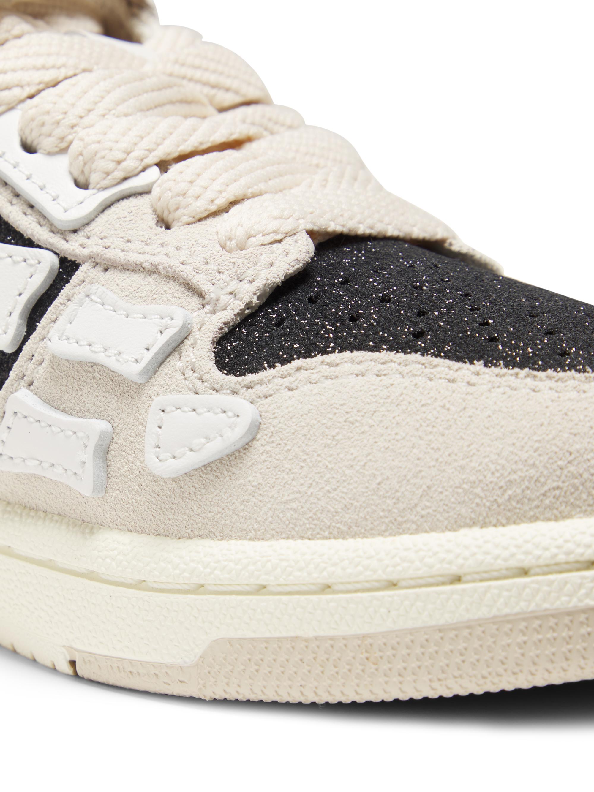 Conri様 Amiri Glitter Leather Skel Top Low-Top Sneakers | Saks Fifth