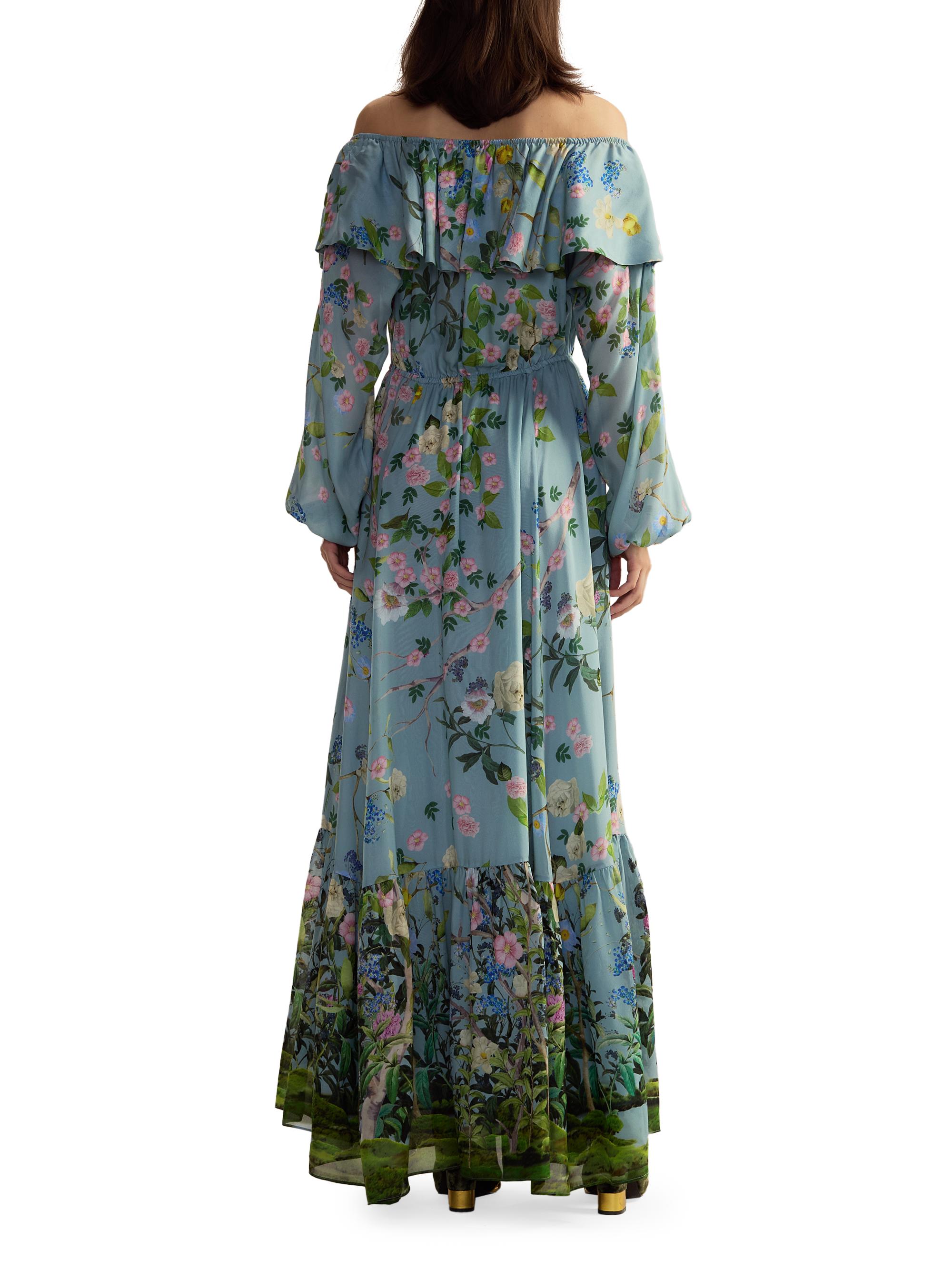 cynthia rowley floral maxi dress Cynthia Rowley Marseille Shirt Dress - Blue