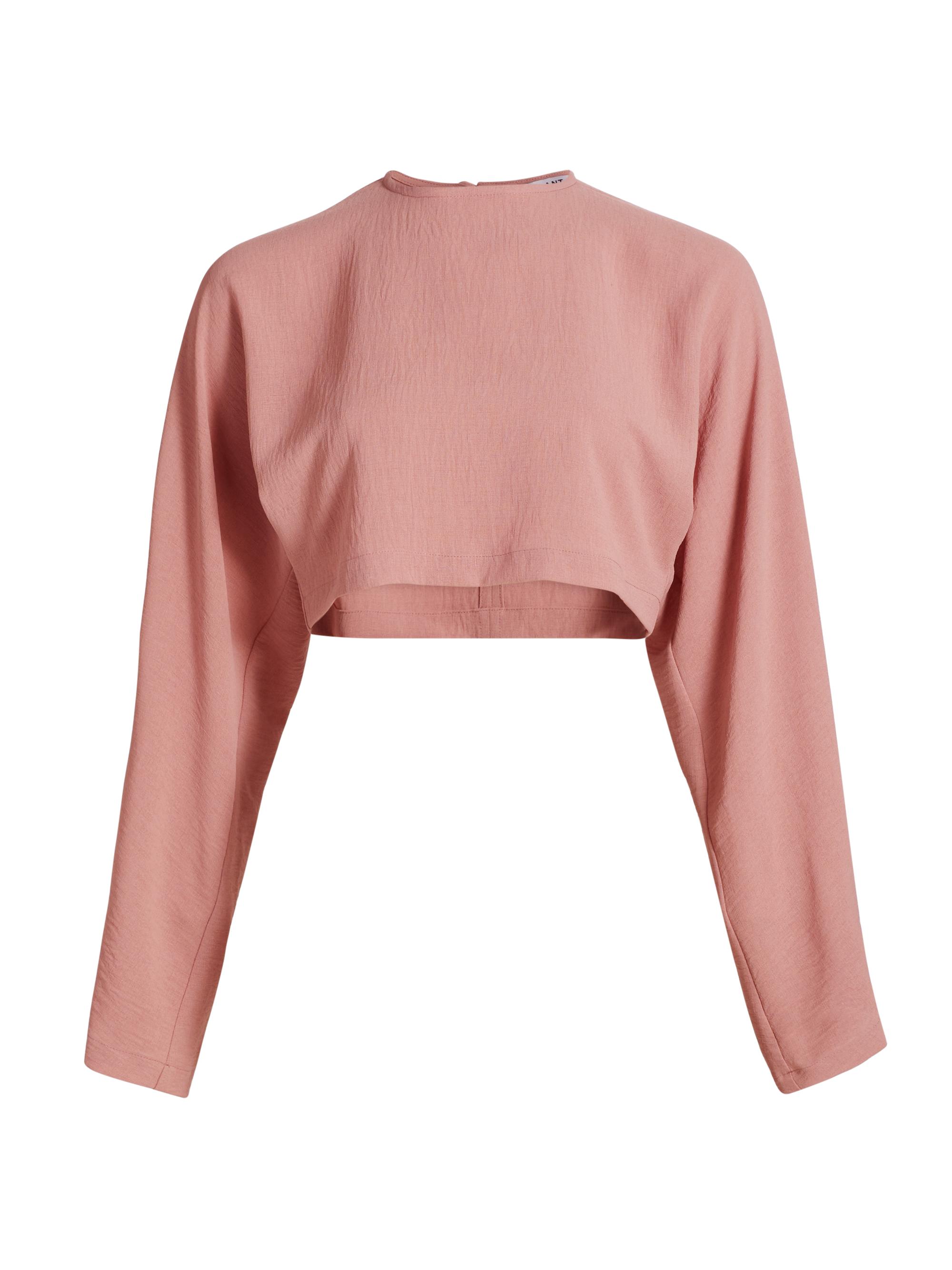 Nonchalant Label Women's Juliette Body-Con Crop Top - Mauve