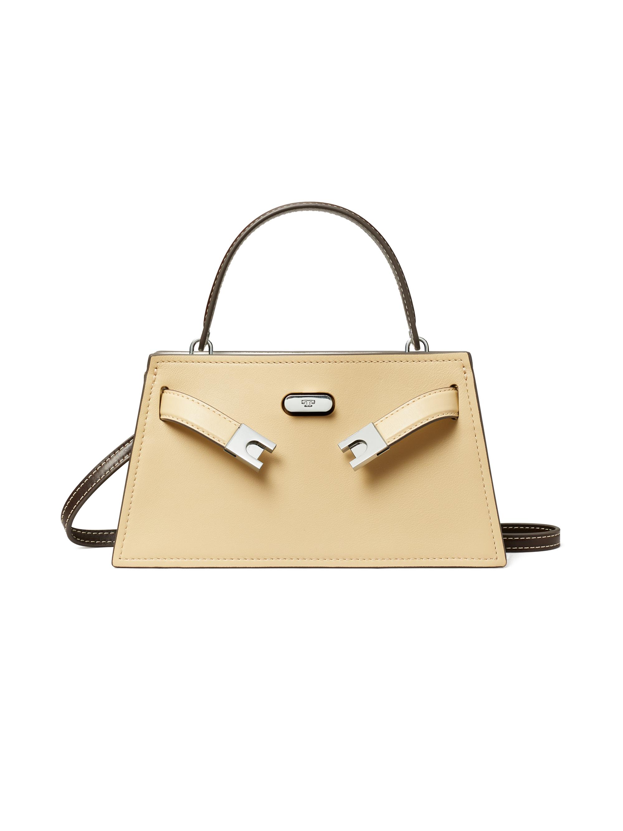 Tory Burch Lee Radziwill Petite Leather Top Handle Bag | Saks