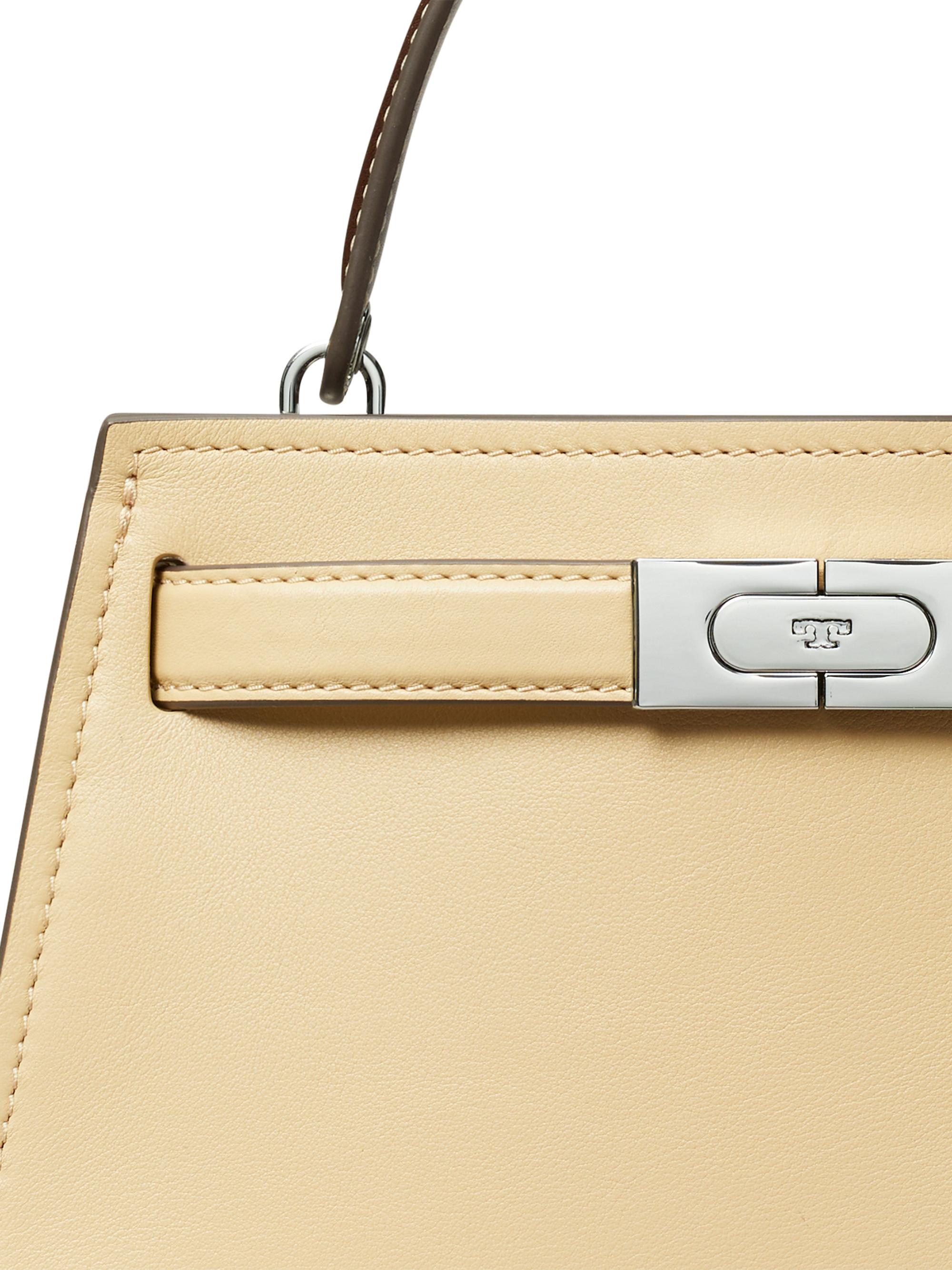 Tory Burch Lee Radziwill Petite Leather Top Handle Bag | Saks