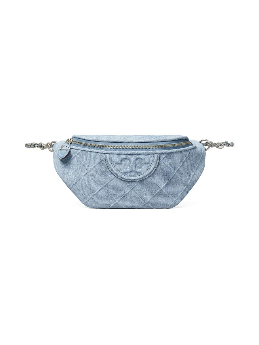Tory Burch Fleming Quilted Suede Belt Bag | Saks Fifth Avenue