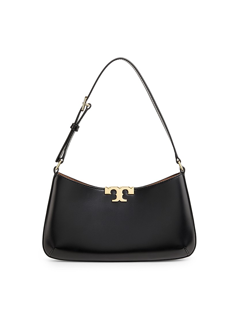 Shop Tory Burch Eleanor Logo-Detailed Leather Shoulder Bag Shop Tory Burch Eleanor Logo-Detailed Leather Shoulder Bag