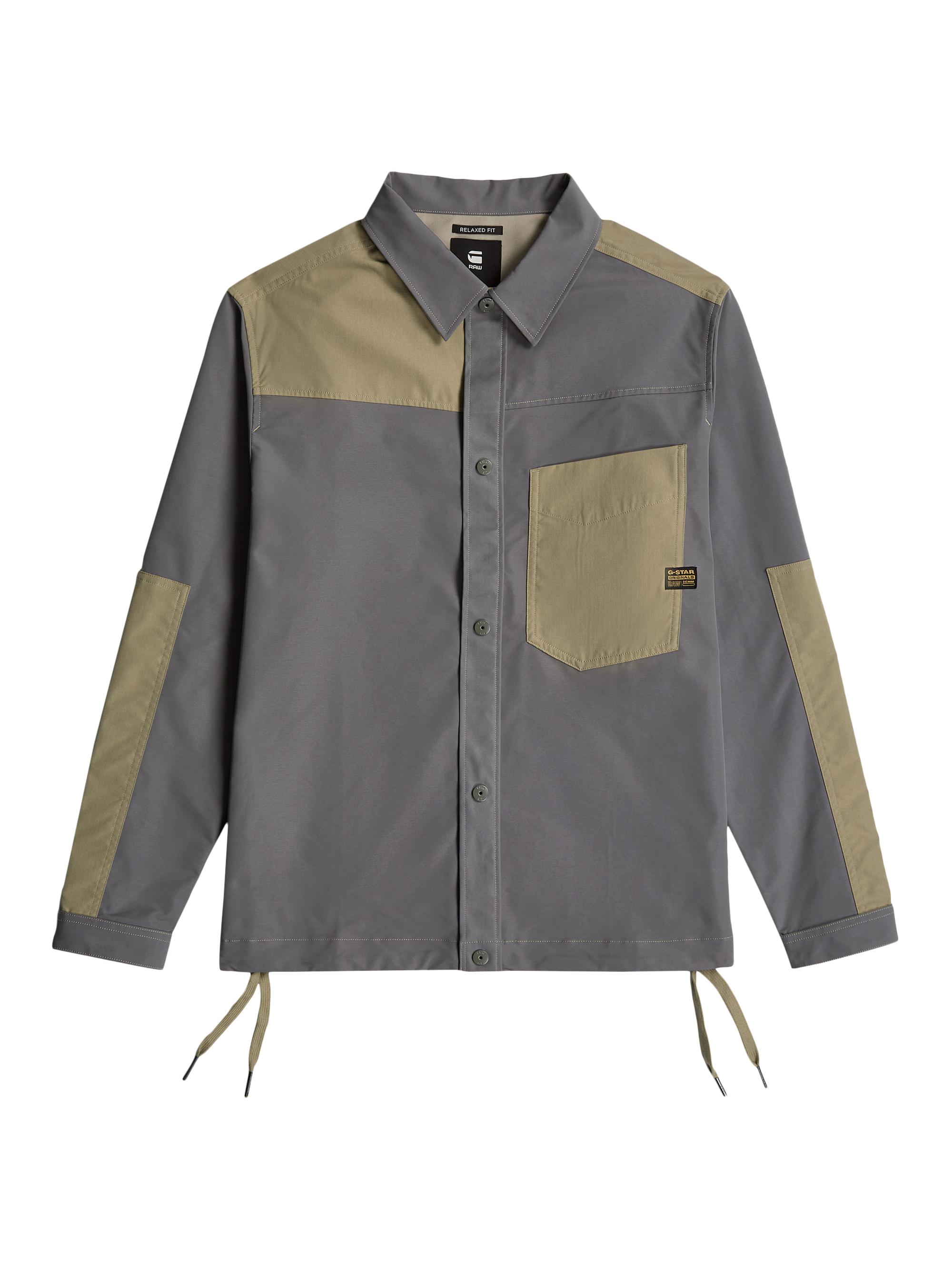 G-Star Men's One-Pocket Relaxed PM Shirt - Grey