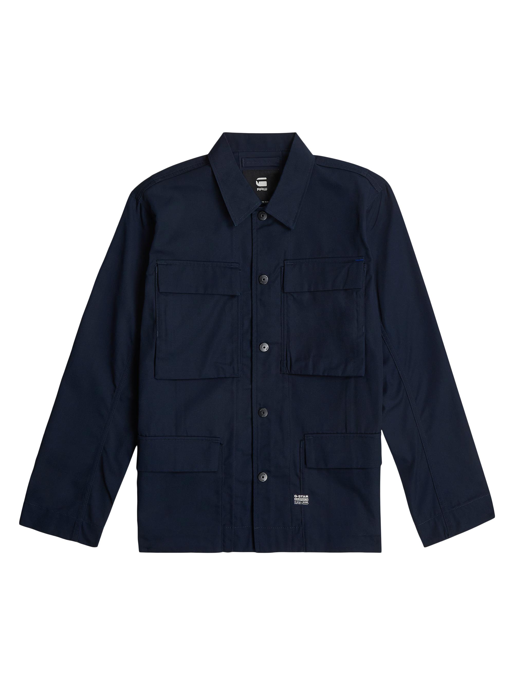 G-Star Men's Slim-Fit 4-Pocket Overshirt - Salute