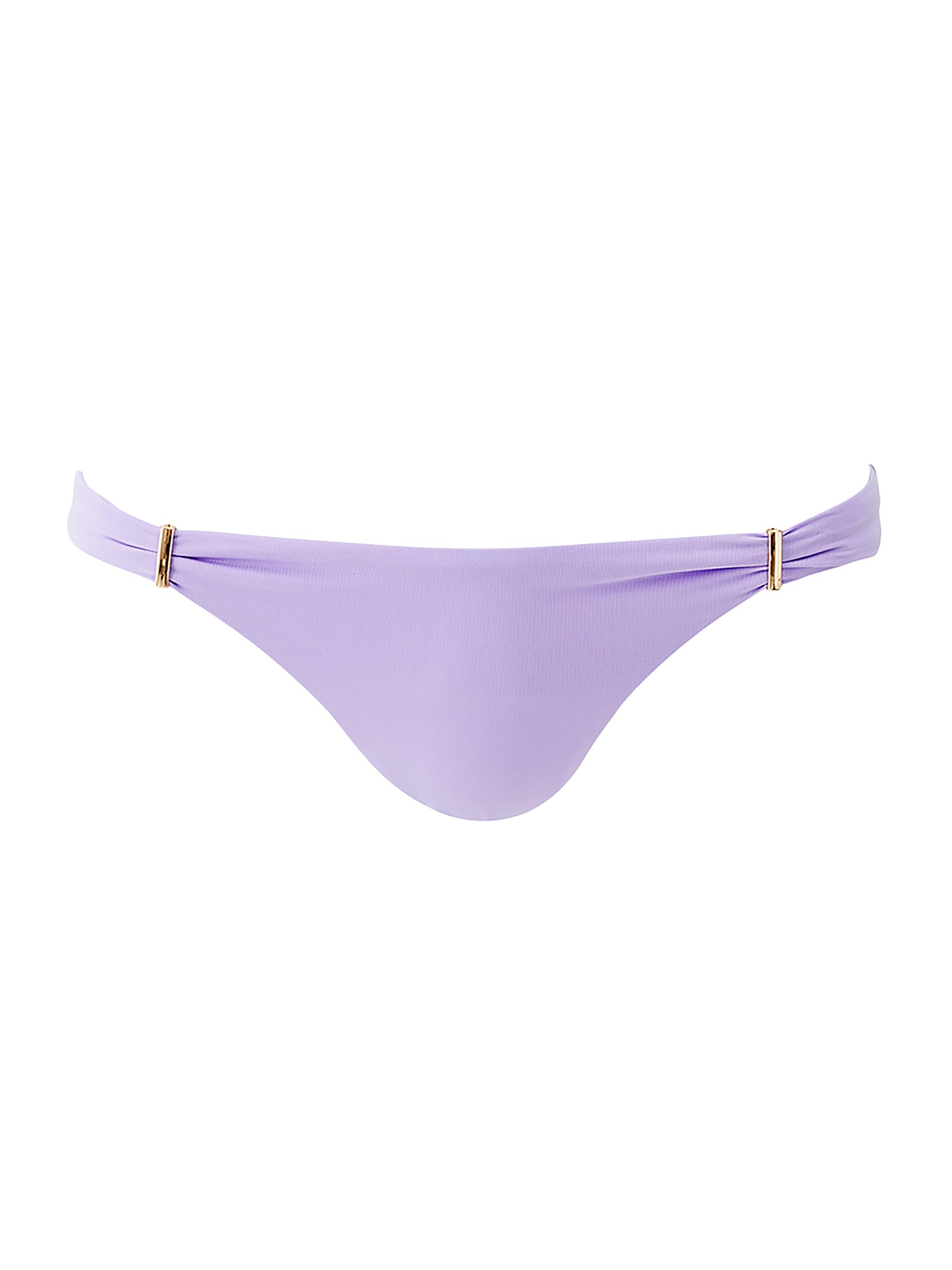 Melissa Odabash Women's Martinique Bar Detail Hipster Bikini Bottom - Lavender