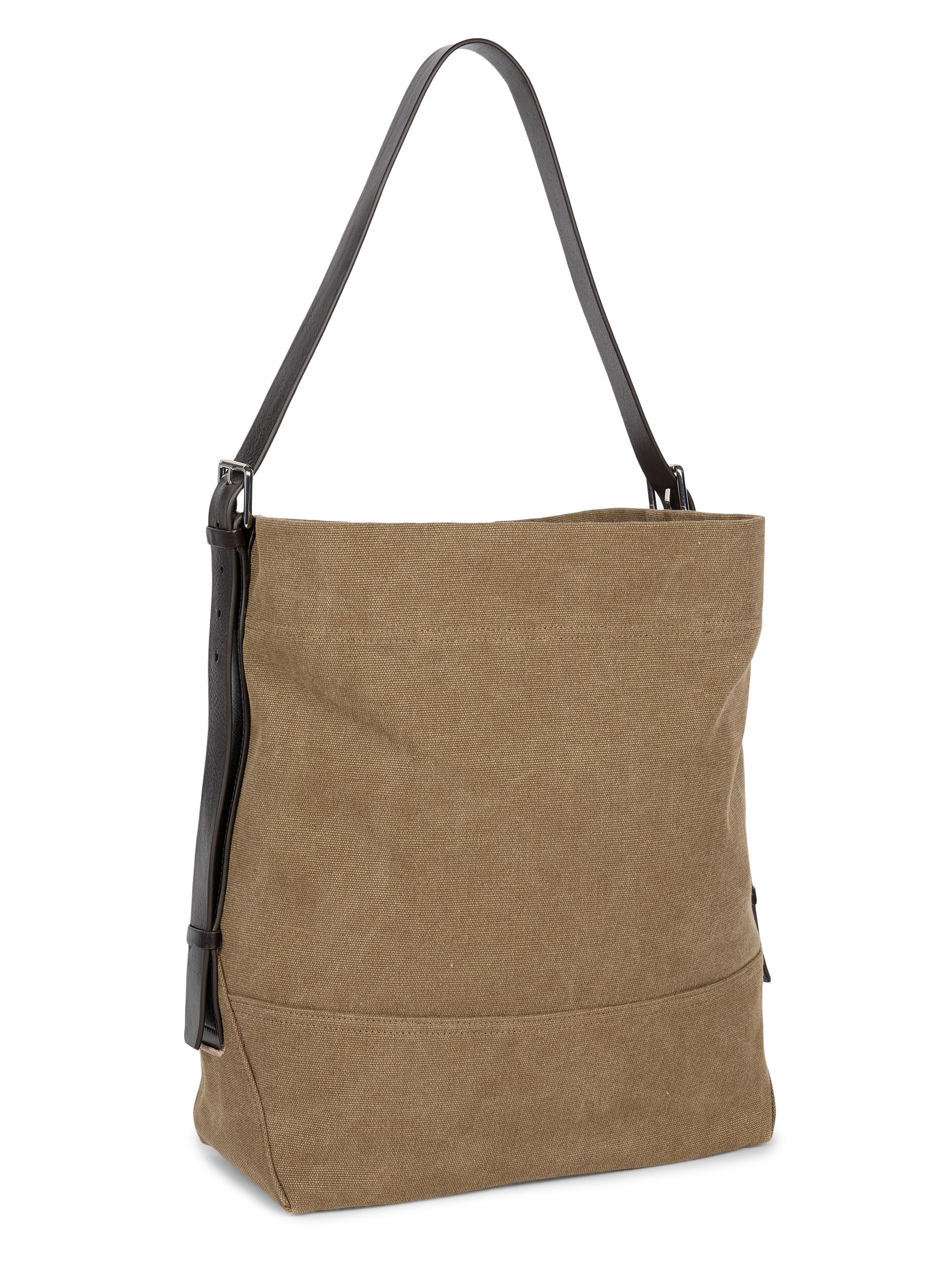 Lemaire Belted Cotton & Leather Tote Bag | Saks Fifth Avenue