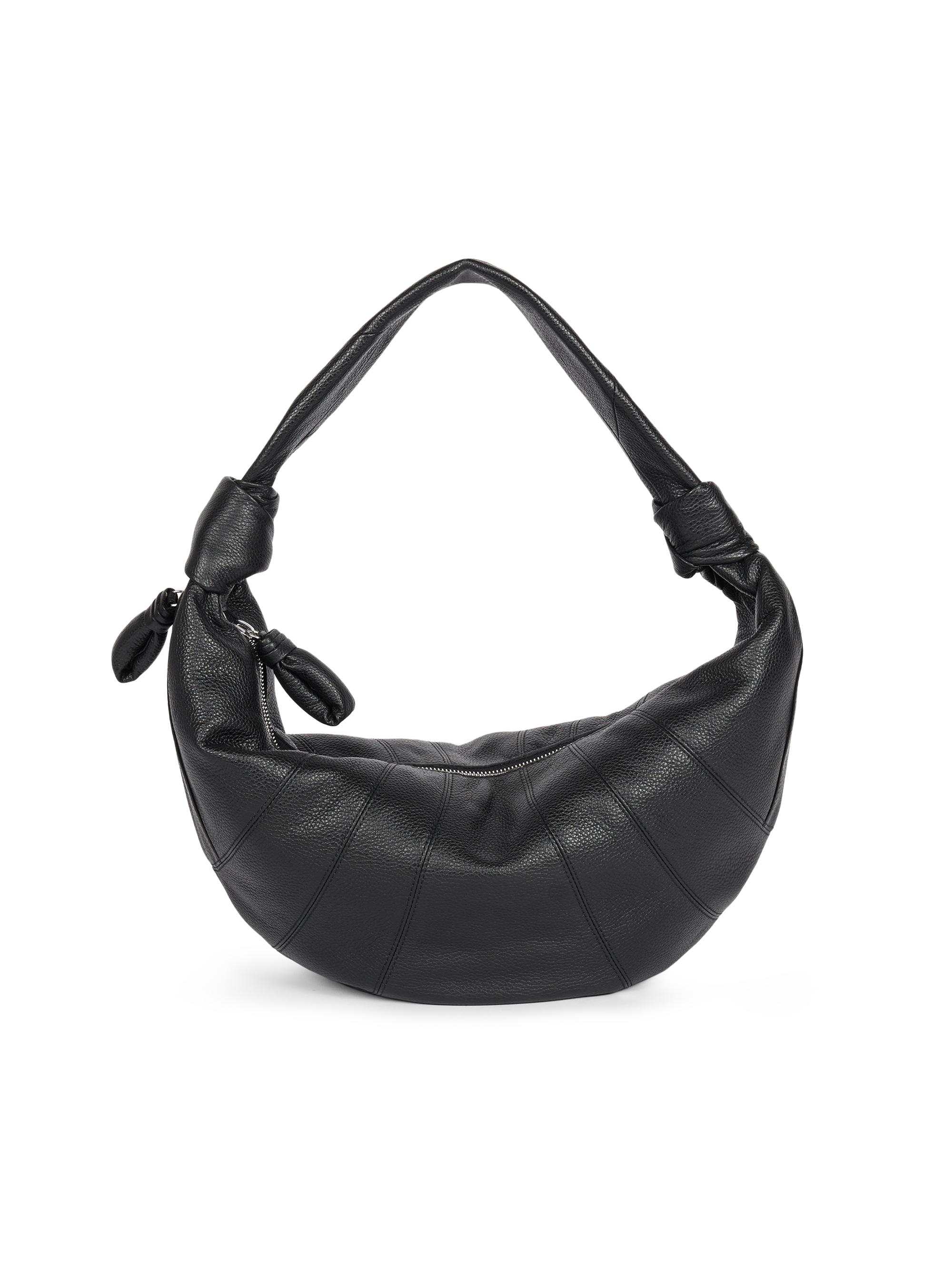 バッグ LEMAIRE FORTUNE CROISSANT FILT BAG black x Filt Fortune Croissant shoulder bag in black - Lemaire | Mytheresa