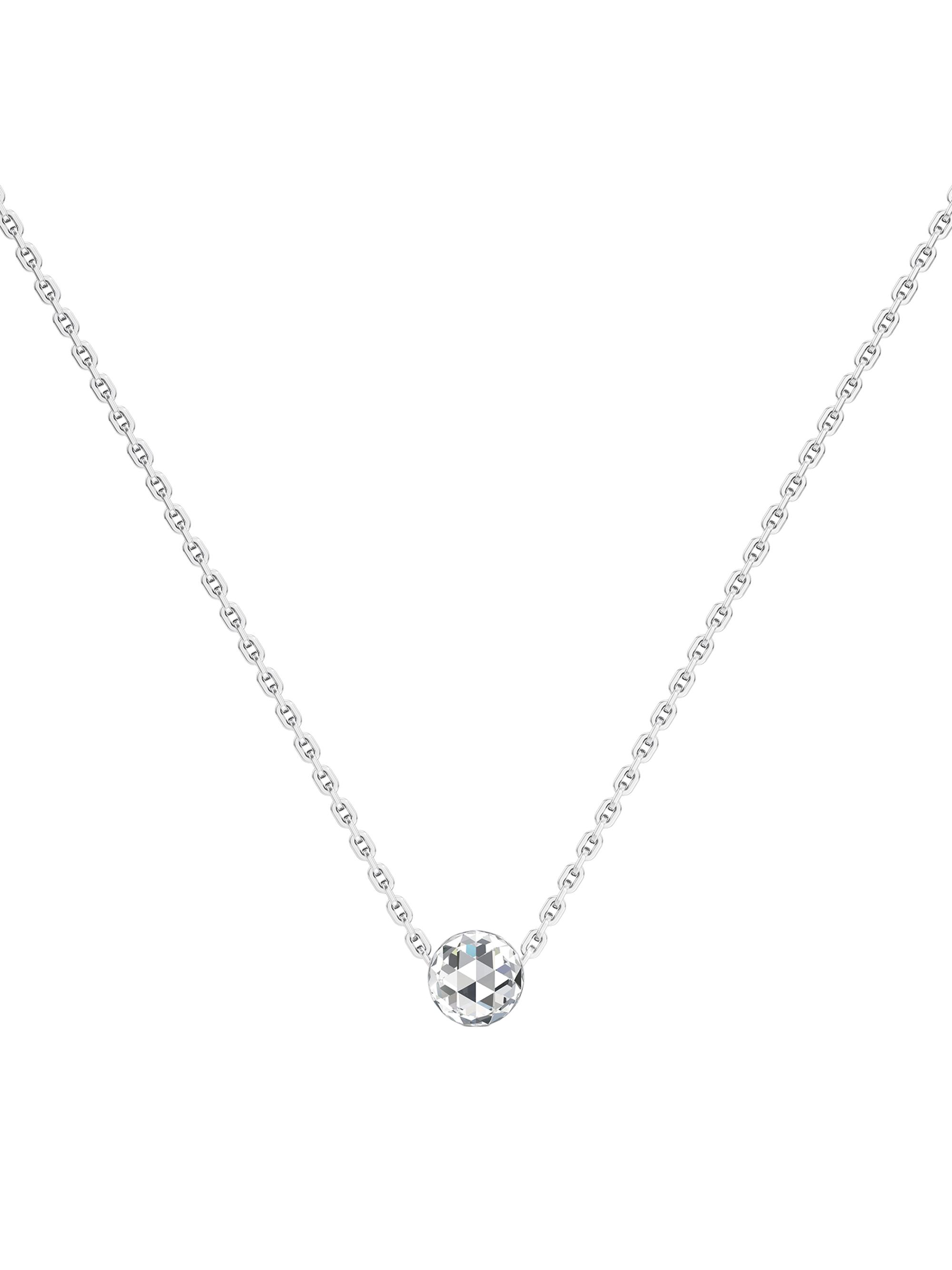 Unsaid Women's Bubble 18K White Gold & 1.23 TCW Lab-Grown Diamond Pendant Necklace - White Gold