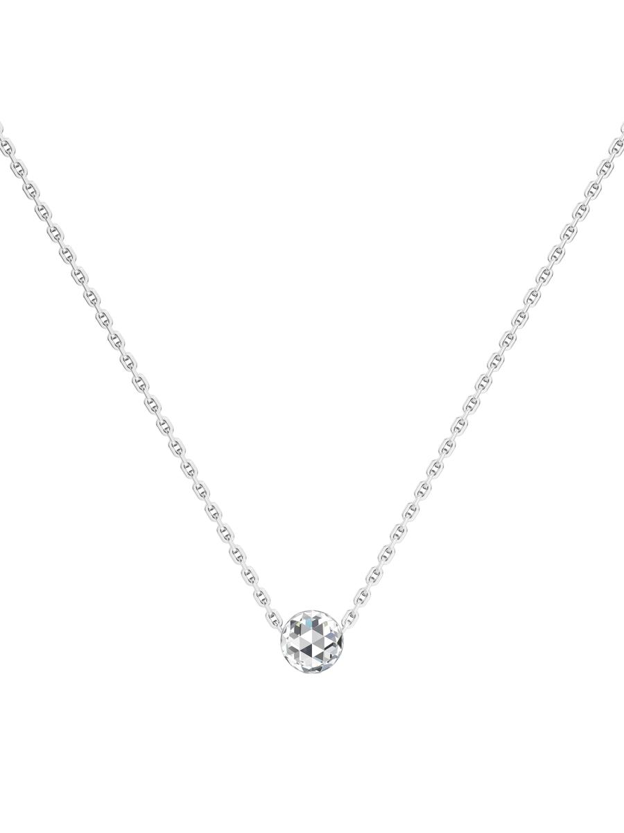 Unsaid Women's Bubble 18k White Gold & 1.23 Tcw Lab-grown Diamond Pendant Necklace