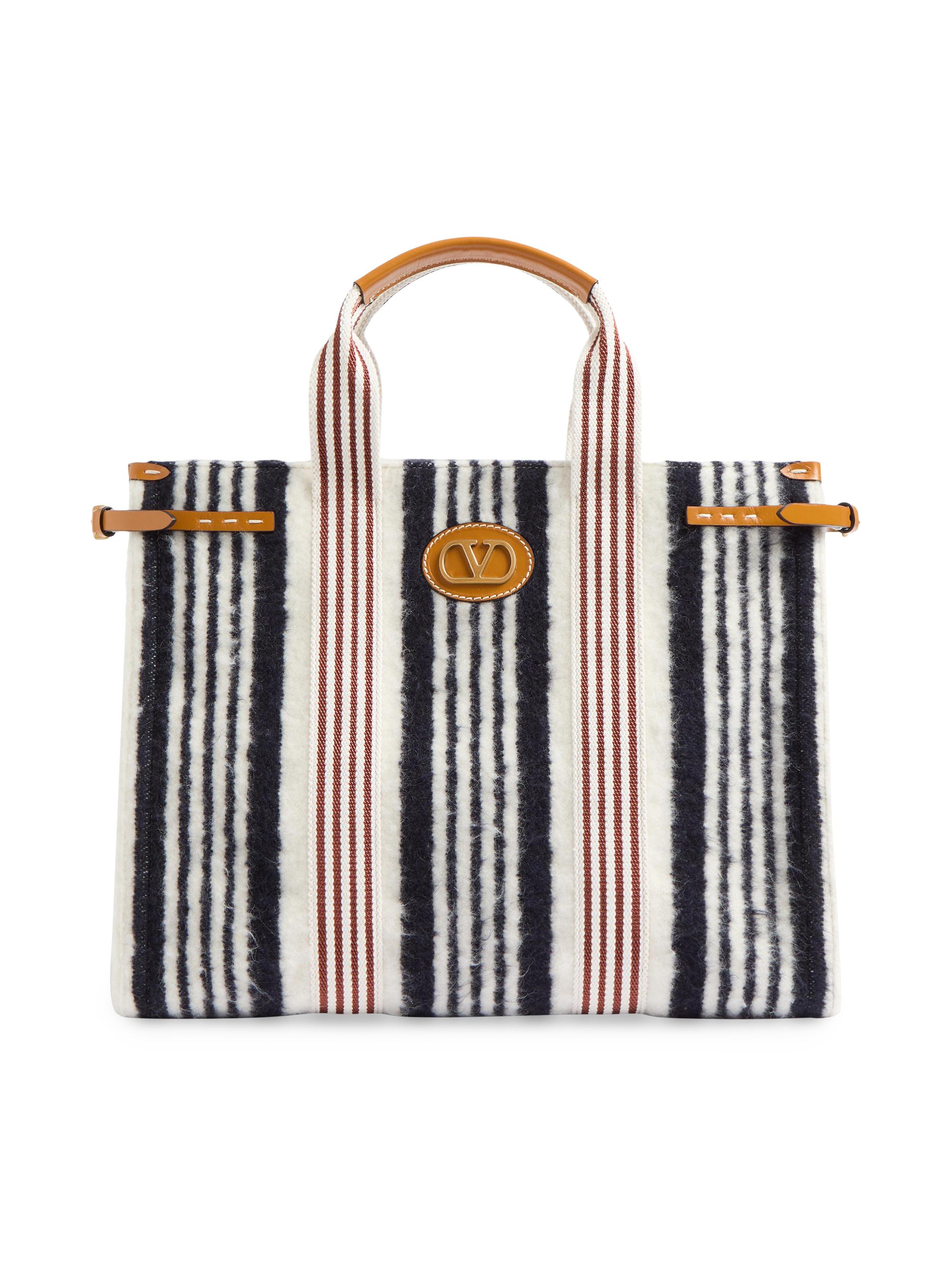 Valentino Garavani Men's Antibes Wool Handbag - Multicolored