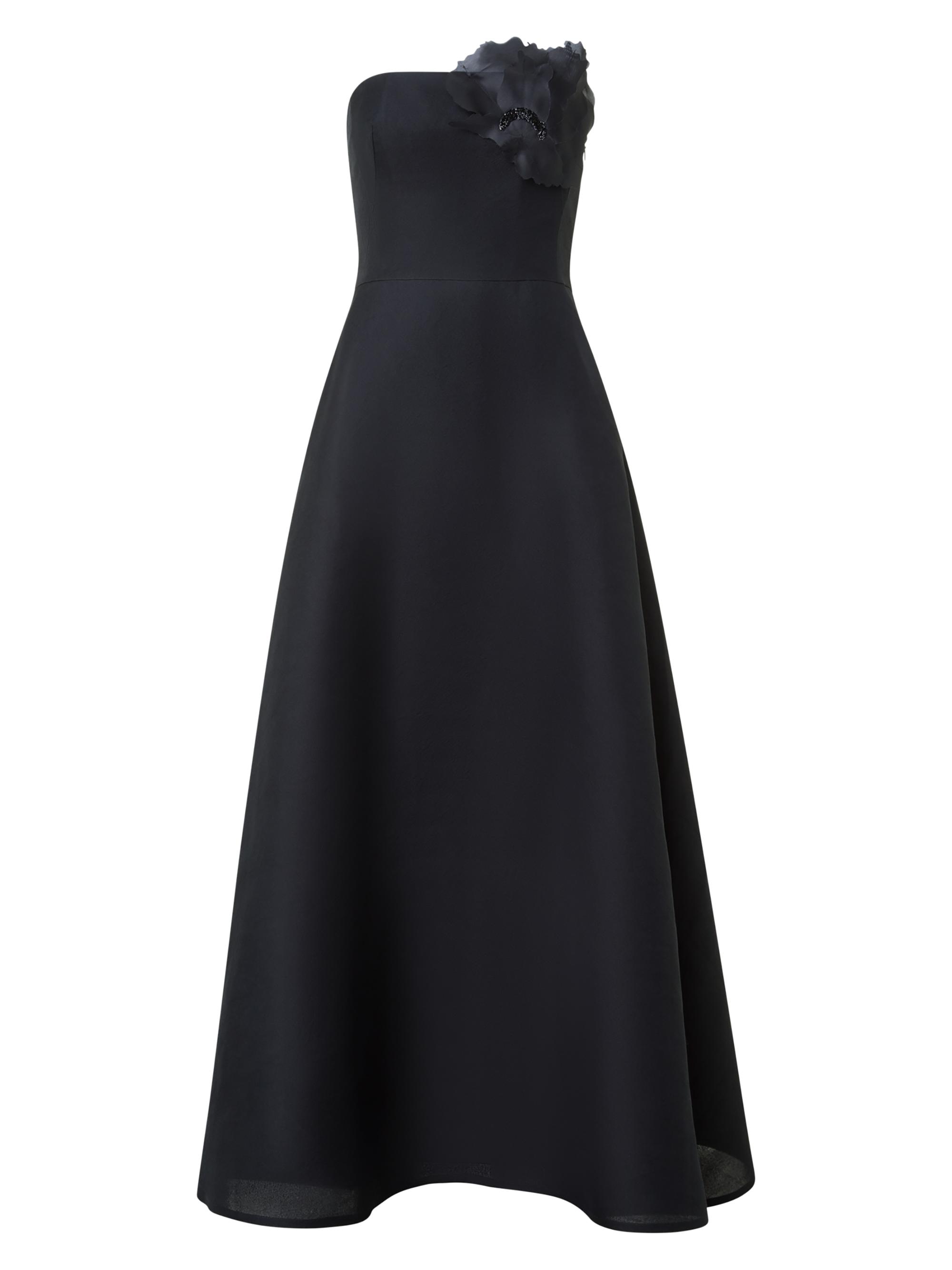 Akris Women's Silk Organza Corsage Ballgown - Black