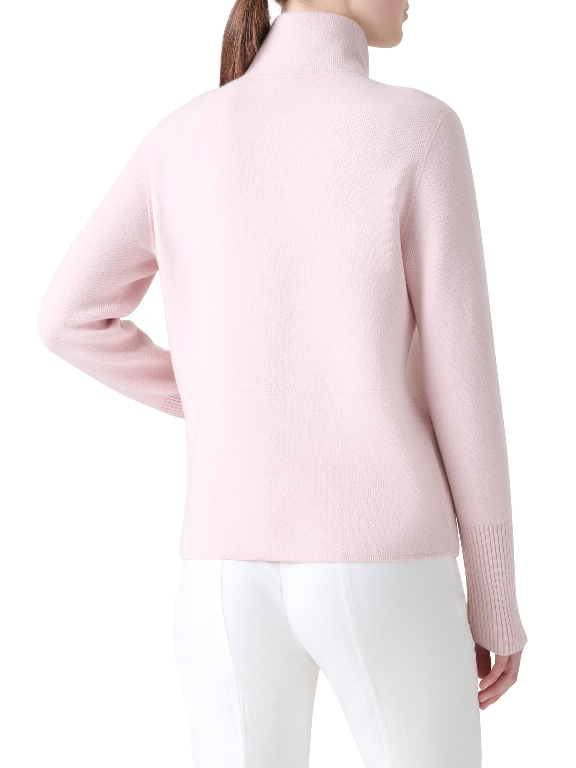 Akris Cashmere Piqué Zip Cardigan | Saks Fifth Avenue