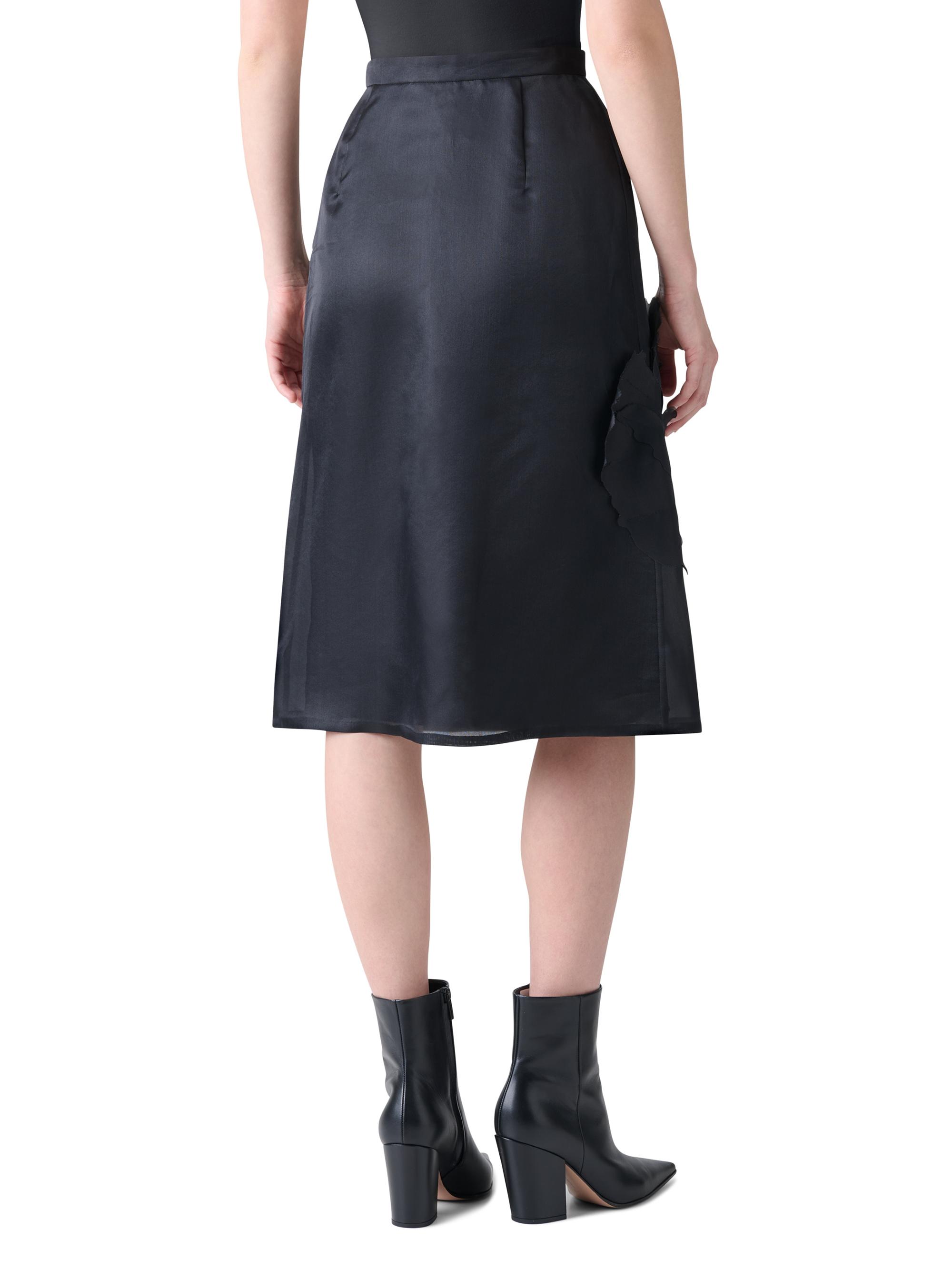 Akris Embellished Silk Organza Midi-Skirt | Saks Fifth Avenue