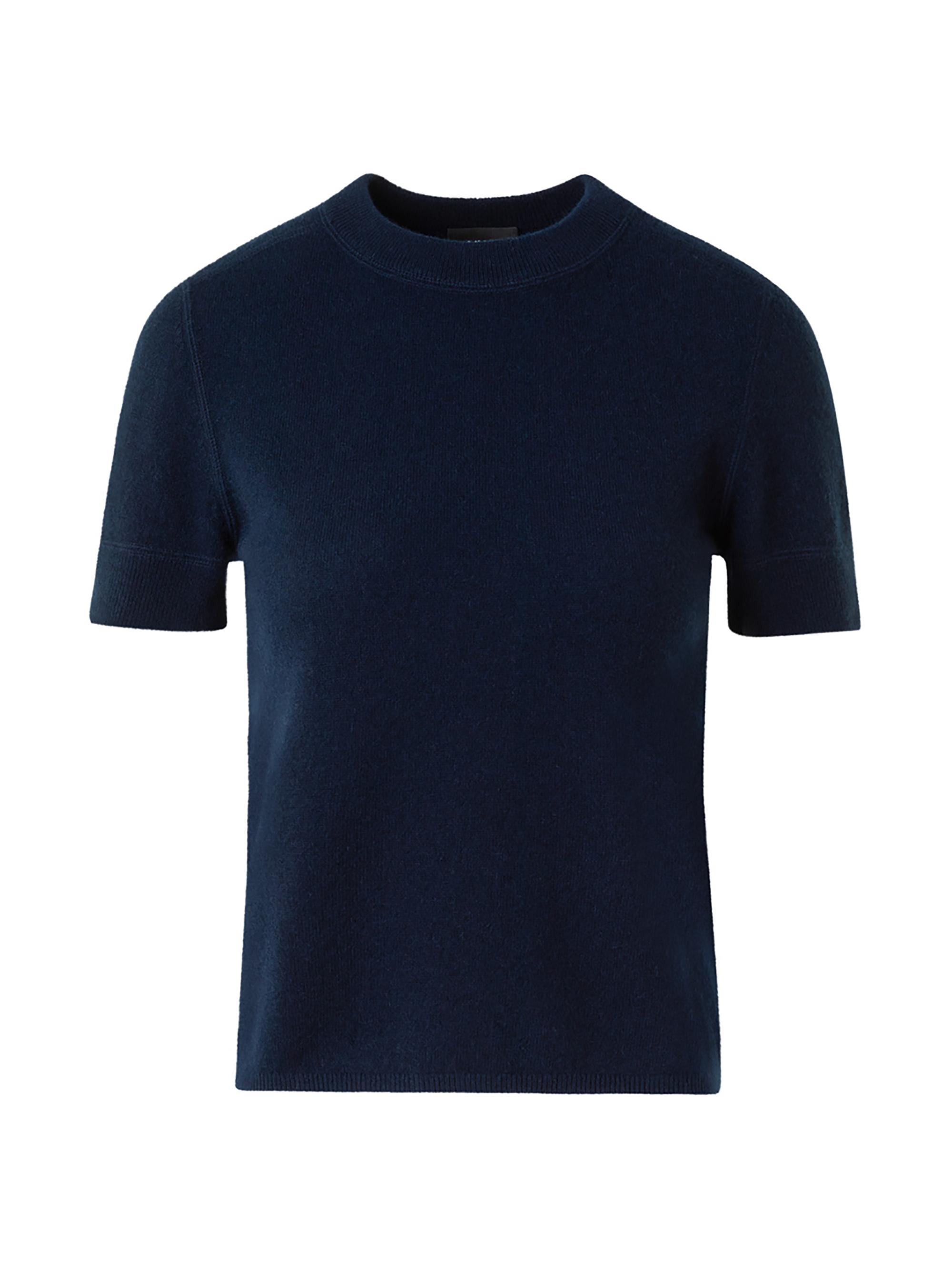 Akris Women's Straight Cashmere T-Shirt - Navy
