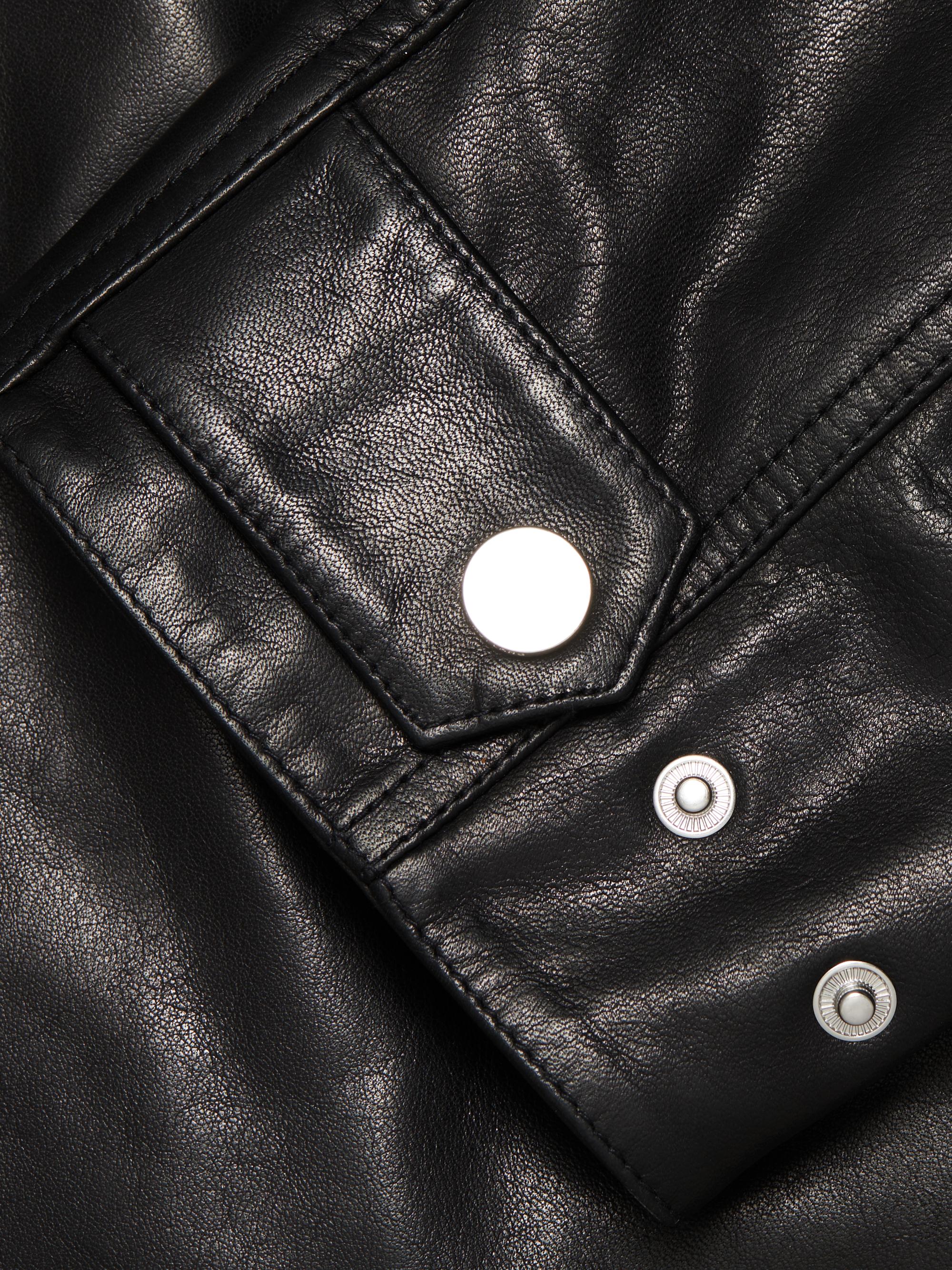 Helmut Lang Articulated Leather Jacket | Saks Fifth Avenue