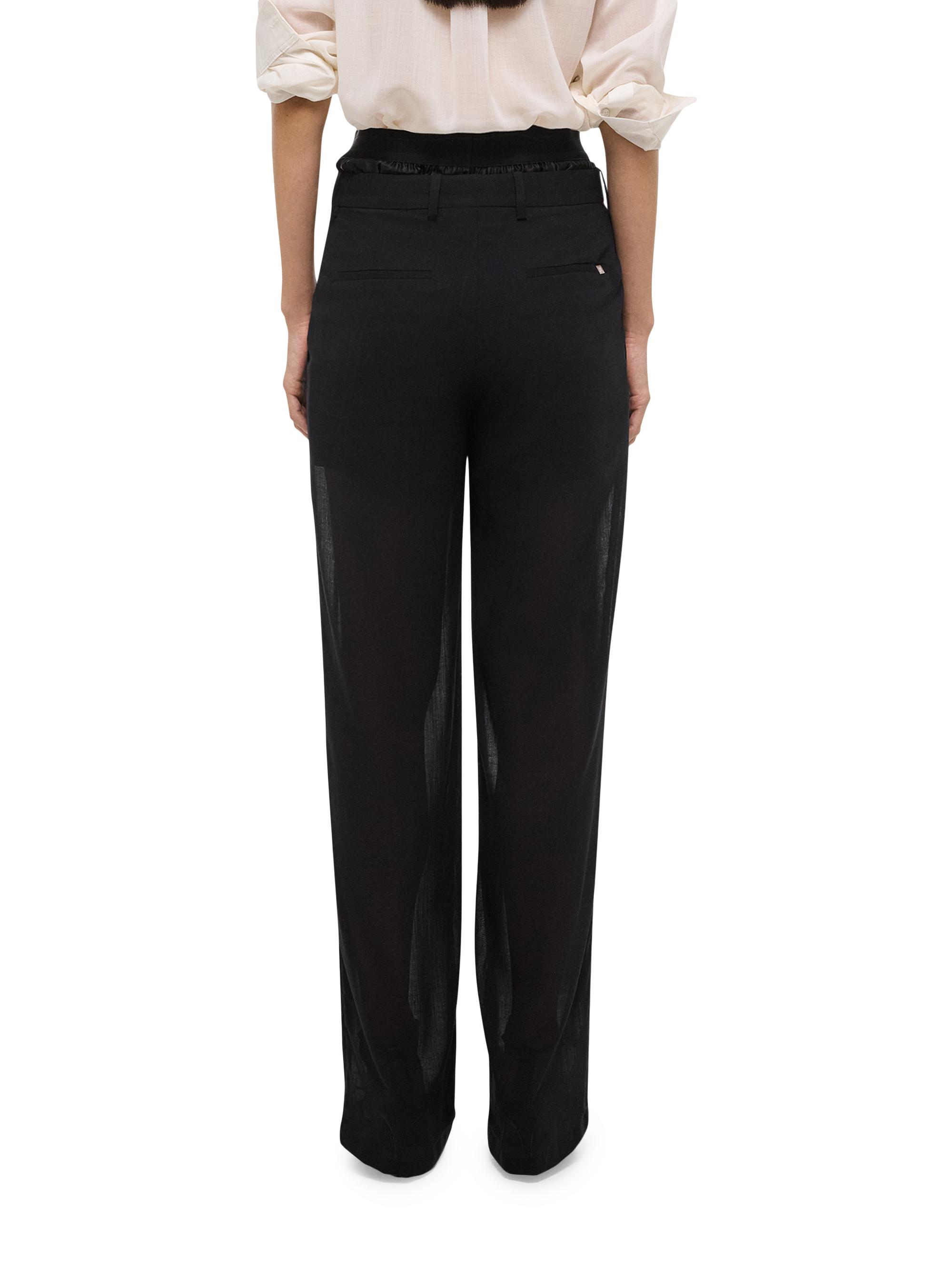 Helmut Lang Double-Pleated Wool Trousers | Saks Fifth Avenue