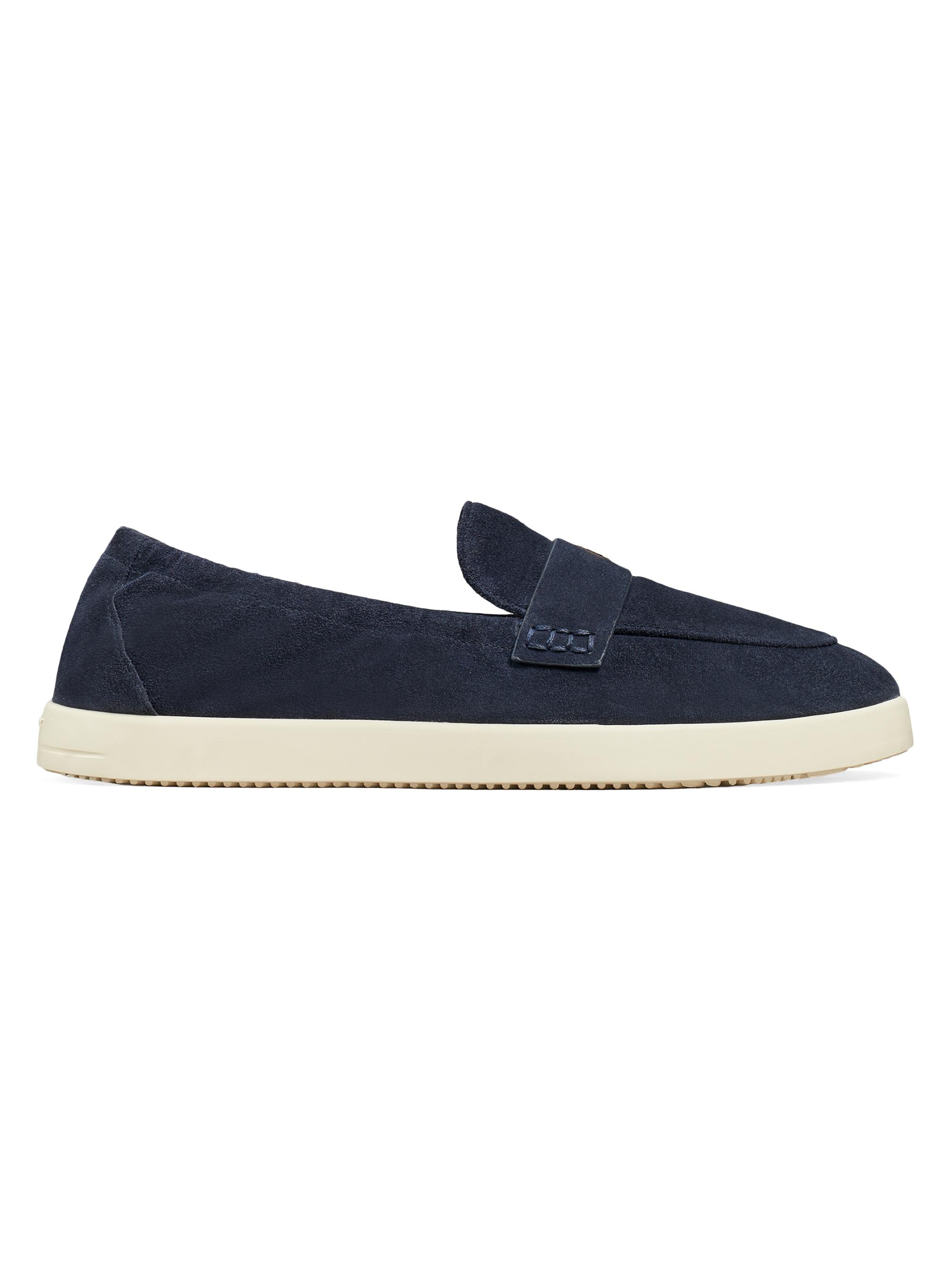 Tory Burch Women's Ballet Sport Suede Loafers - Navy