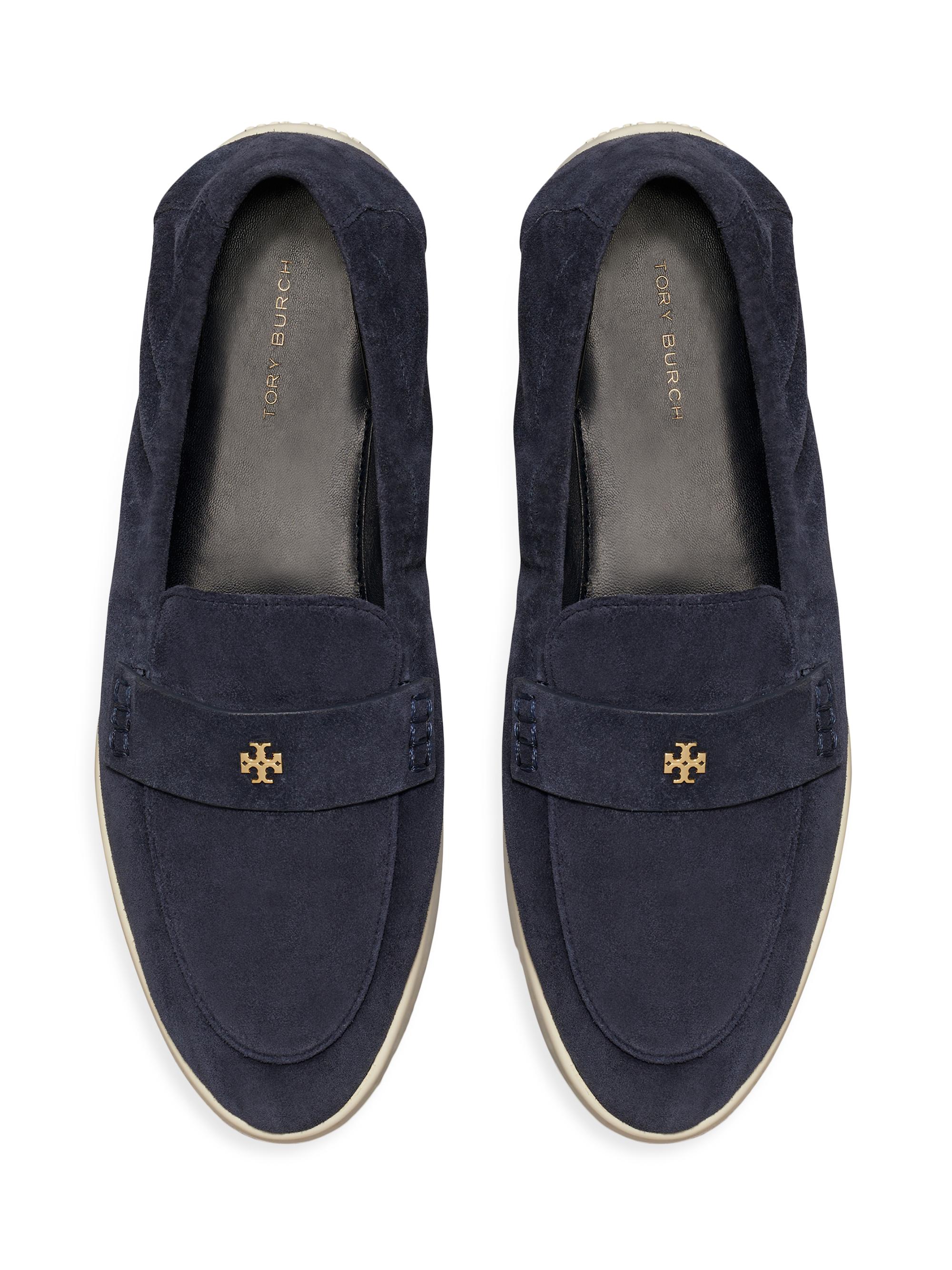 Tory Burch Ballet Sport Suede Loafers | Saks Fifth Avenue