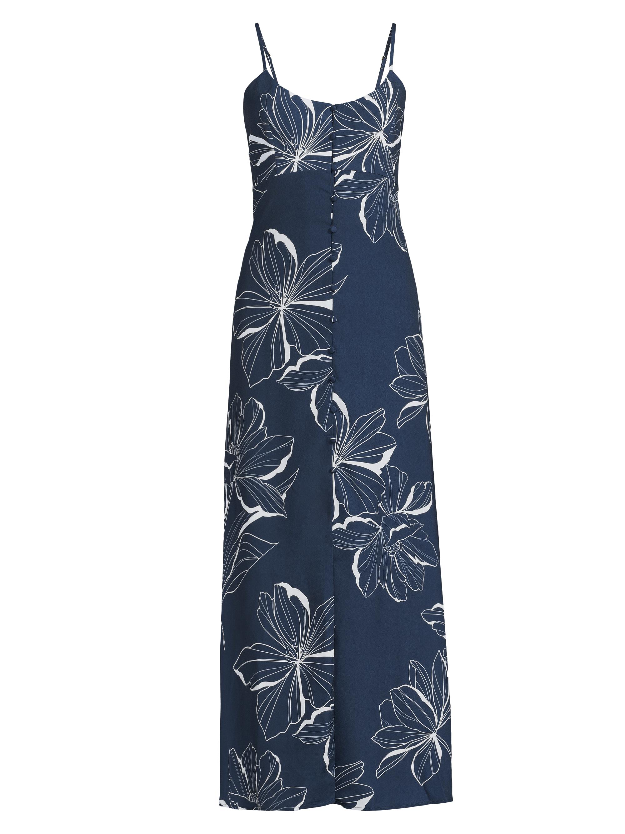 Hutch Women's Valente Floral Maxi Dress - Navy Two Tone