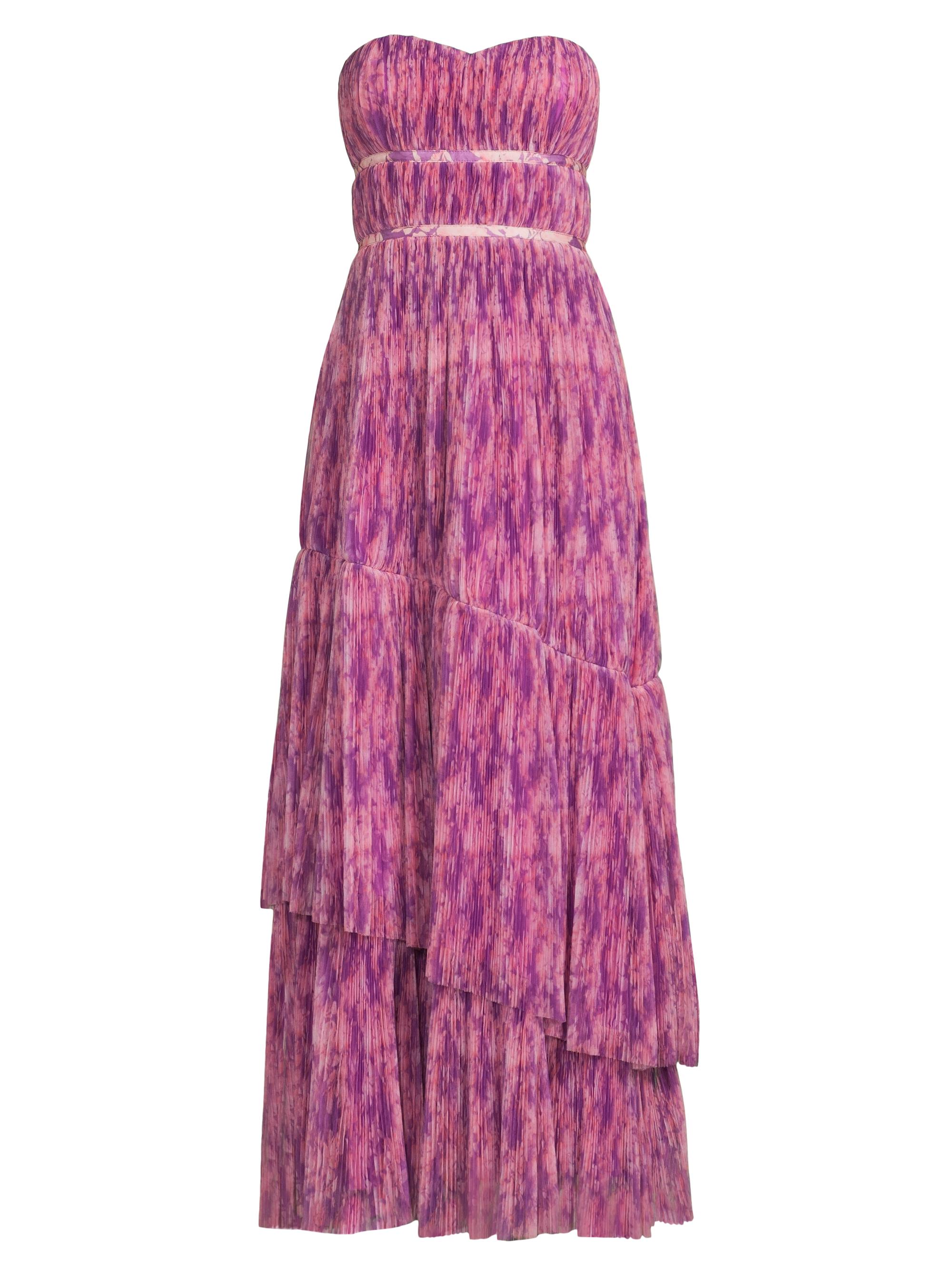 Hutch Women's Renza Strapless Tulle Gown - Purple Vintage