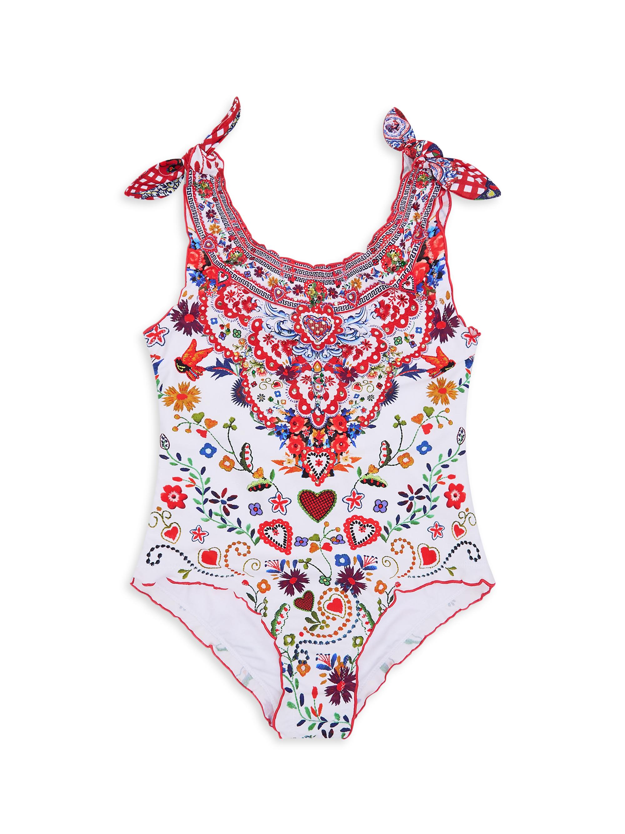 Camilla Egyptian Rose One-Piece Swimsuit | Saks Fifth Avenue