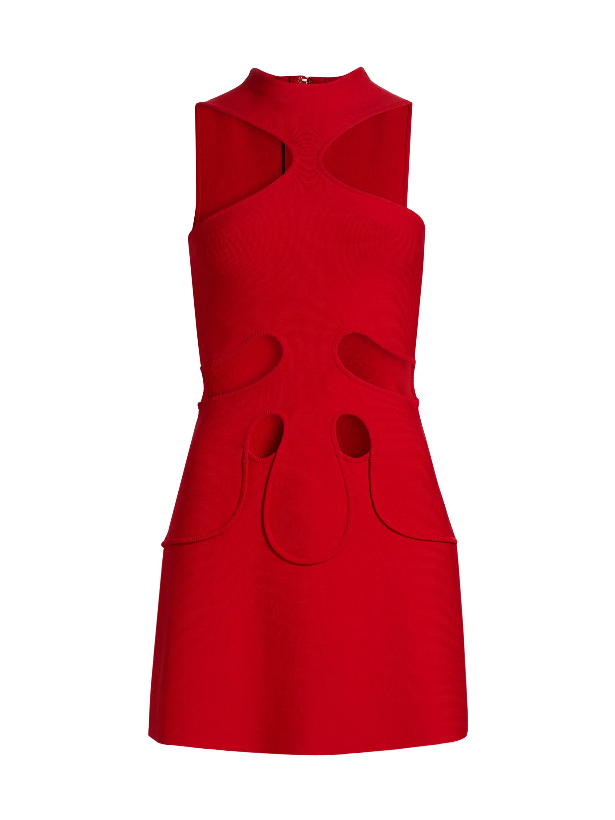 Cult Gaia Women's Lillie Knit Cut-Out Minidress - Ghermez