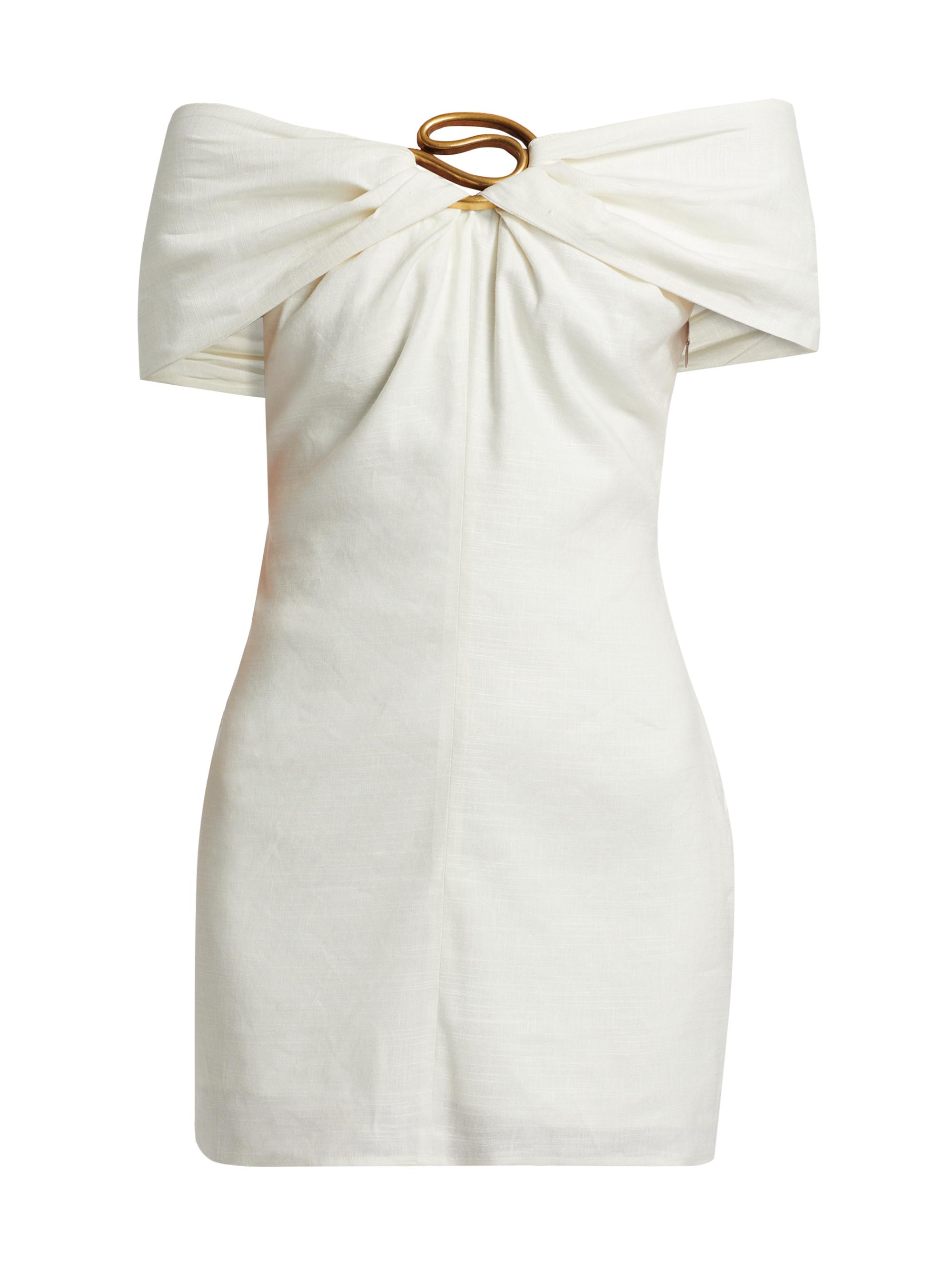 Sawyer Linen-Blend Minidress