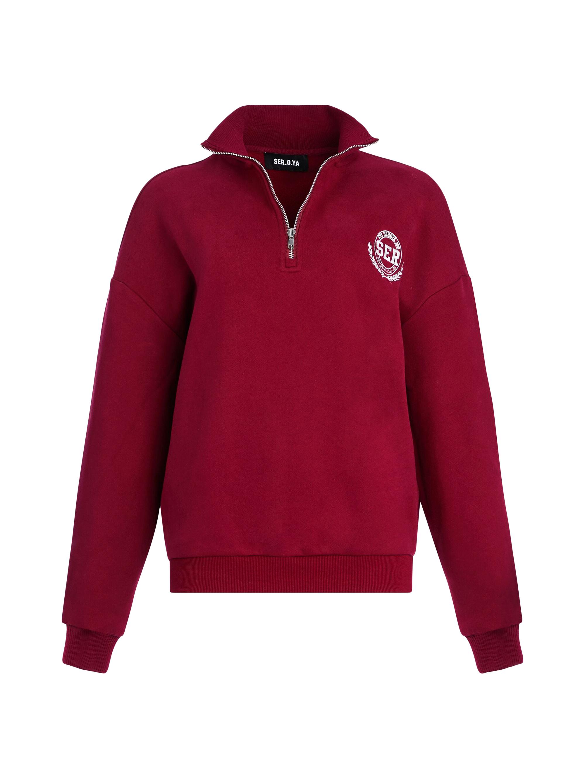 Ser.o.ya Women's Asbury Sweatshirt - Ruby Red