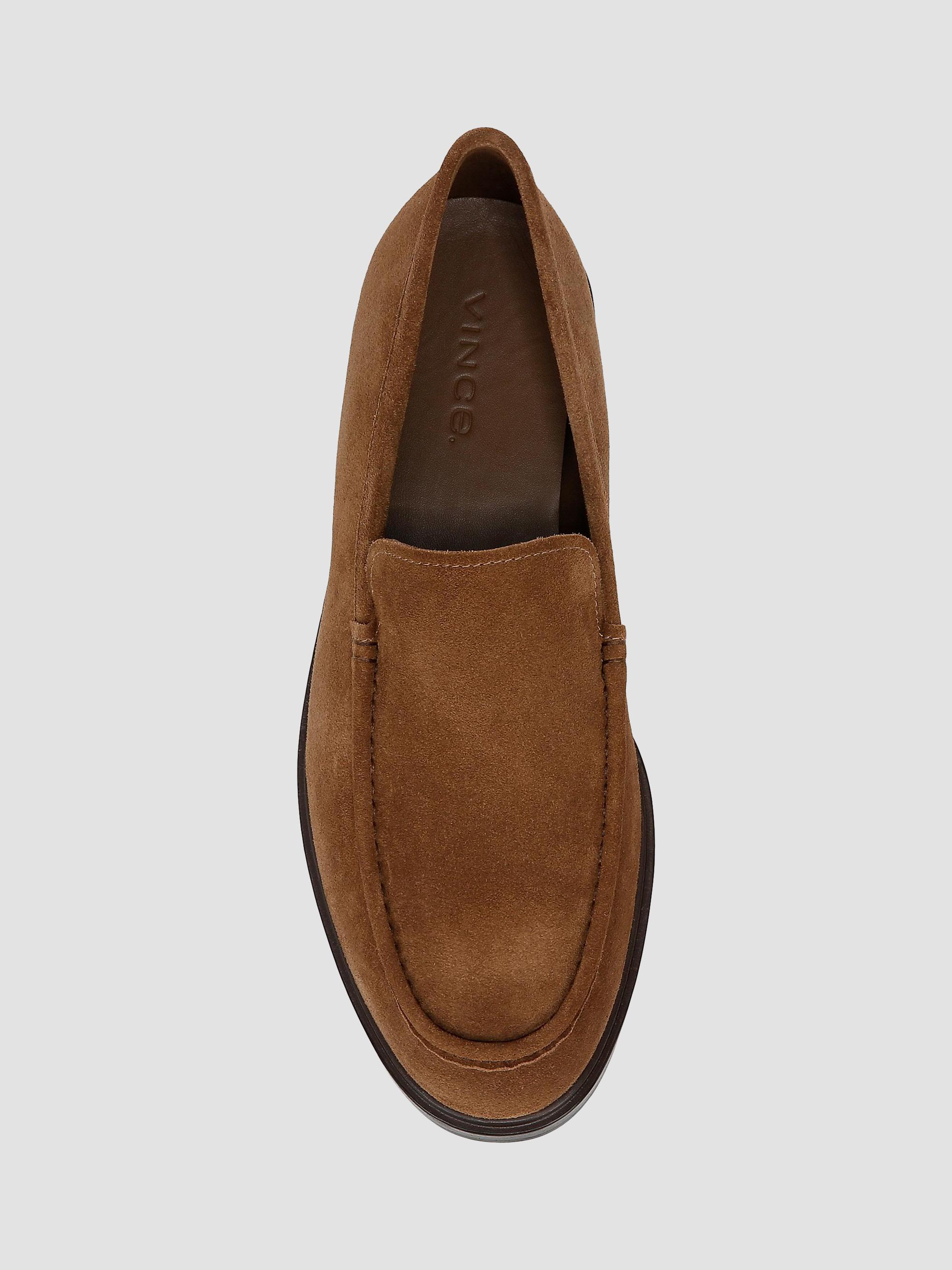 New Vince Rafael Suede Loafers Vicuna Brown Sz 11.5 Vince Rafael Suede Loafers | Saks Fifth Avenue main image 2