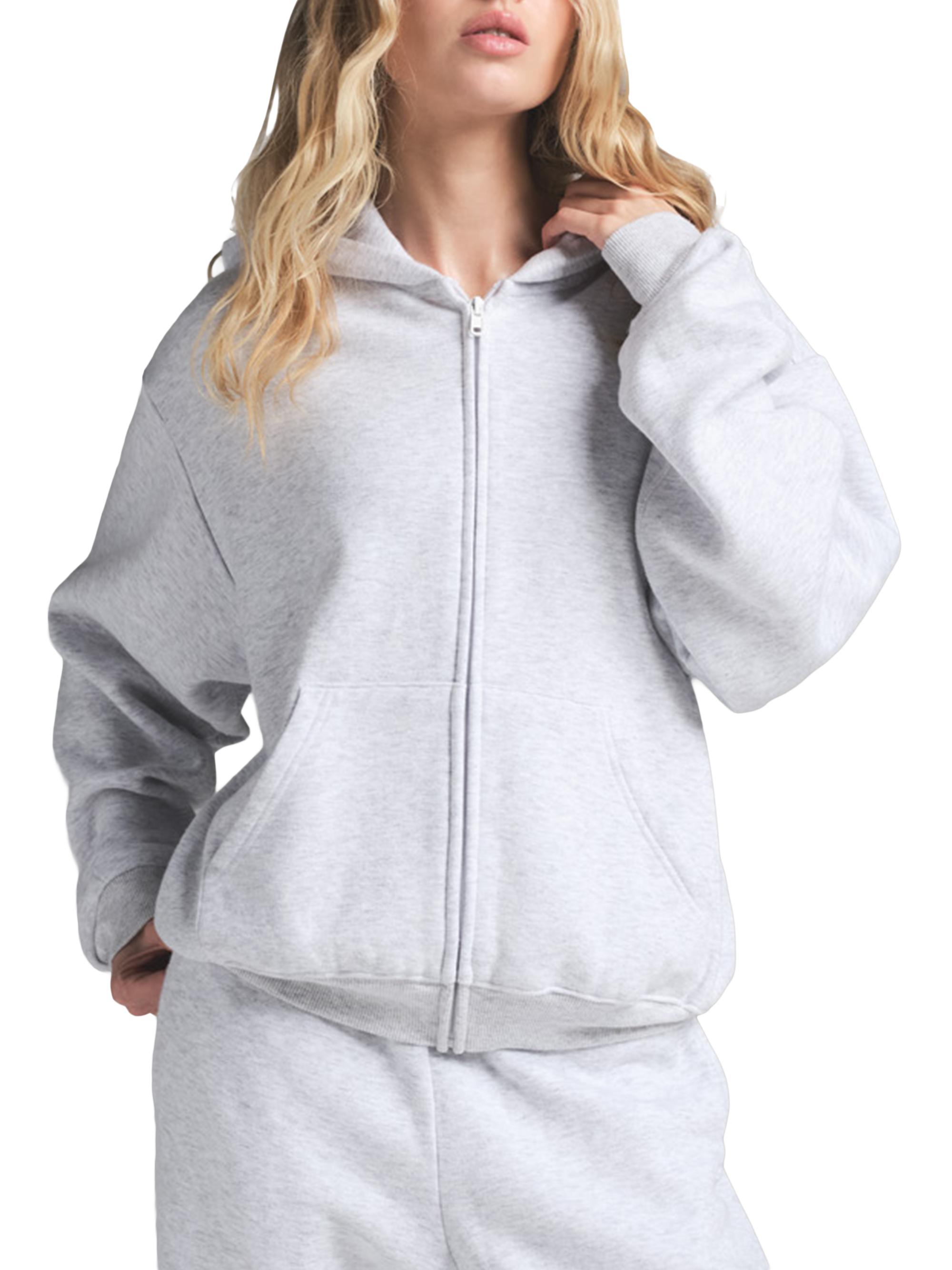 SKIMS Cotton Fleece Zip-Up Hoodie | Saks Fifth Avenue