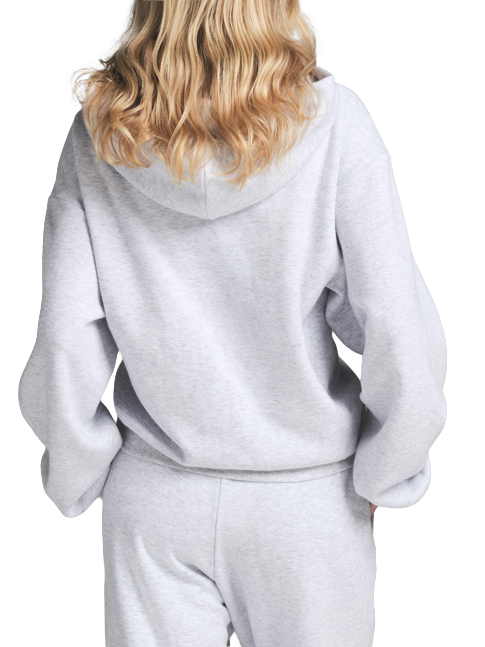 SKIMS Cotton Fleece Zip-Up Hoodie | Saks Fifth Avenue