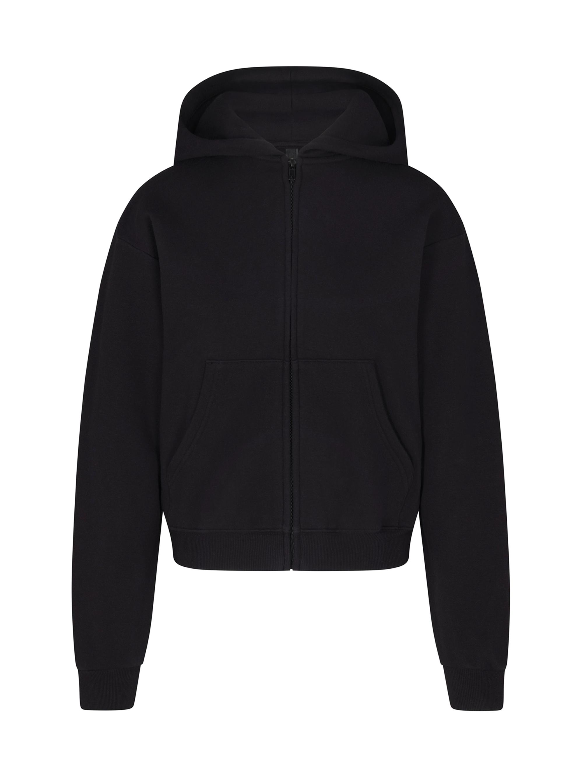 Sacai Sponge Sweat X Nylon Twill Zip-Front Hoodie | Saks Fifth Avenue