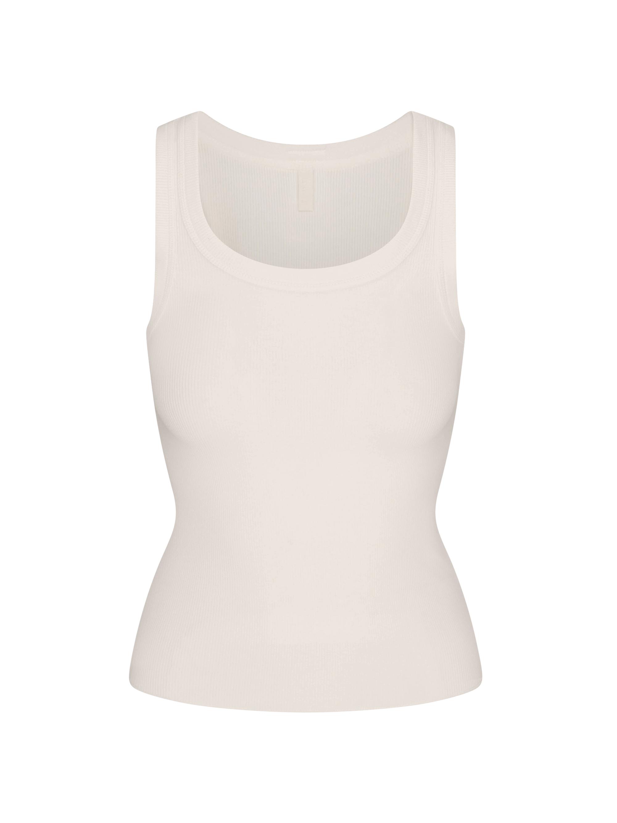 SKIMS Cotton Rib Tank | Saks Fifth Avenue