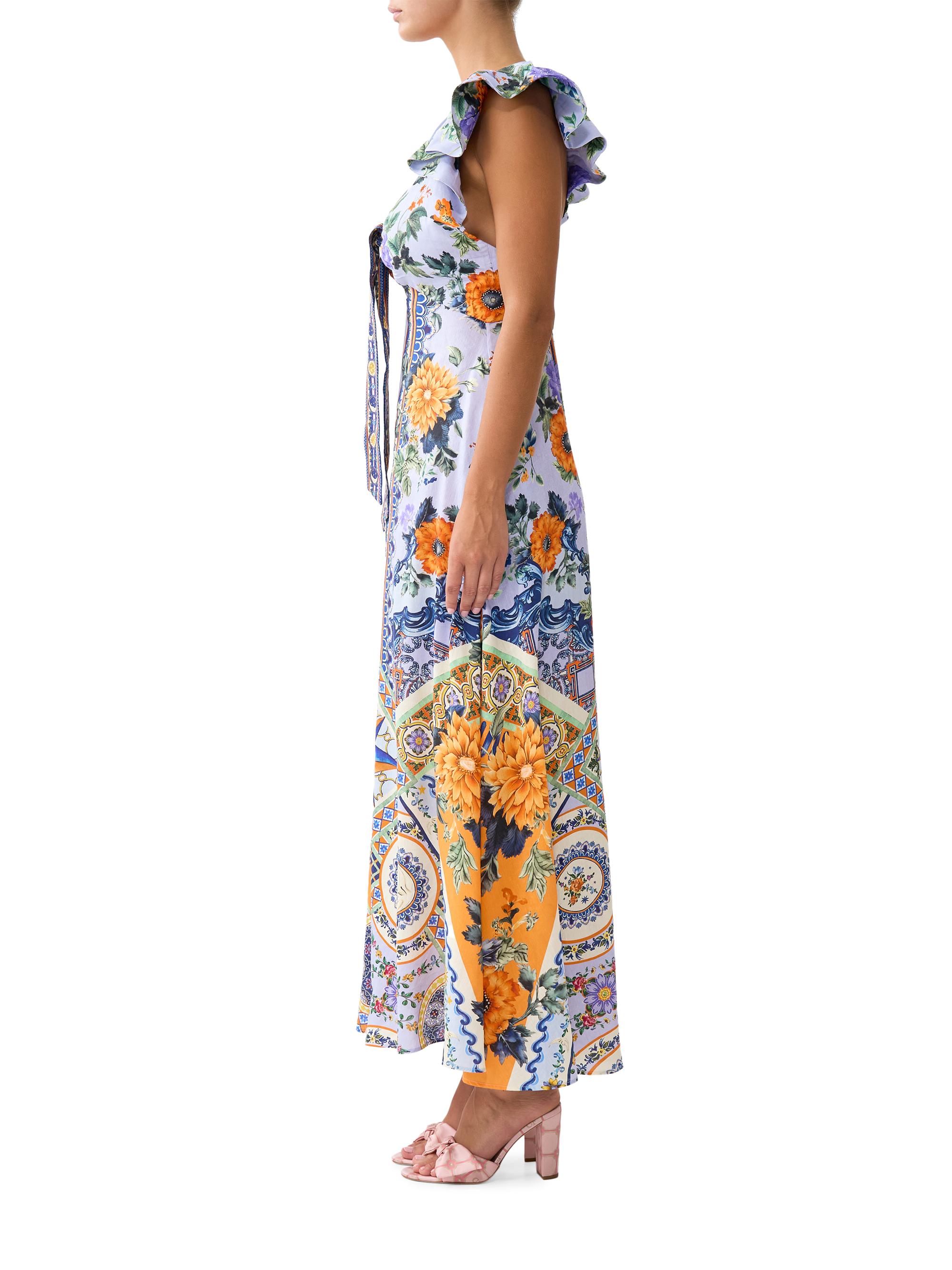 chinese dress ladies Z Supply Lisbon Maxi Dress (xs, Black) main image 1