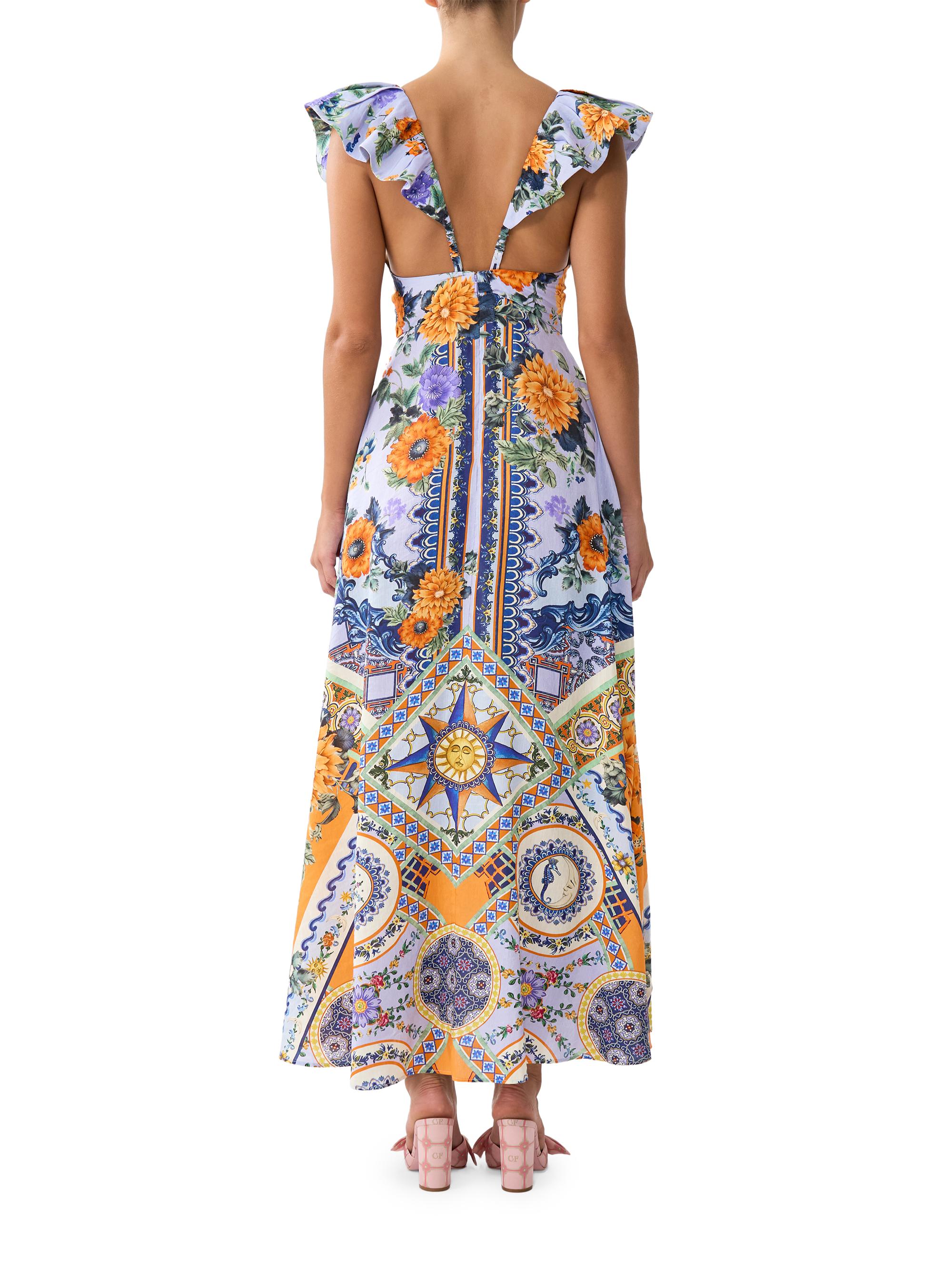knee length dresses for ladies Tendenza Aylaya Lisbon Maxi Dress main image 0
