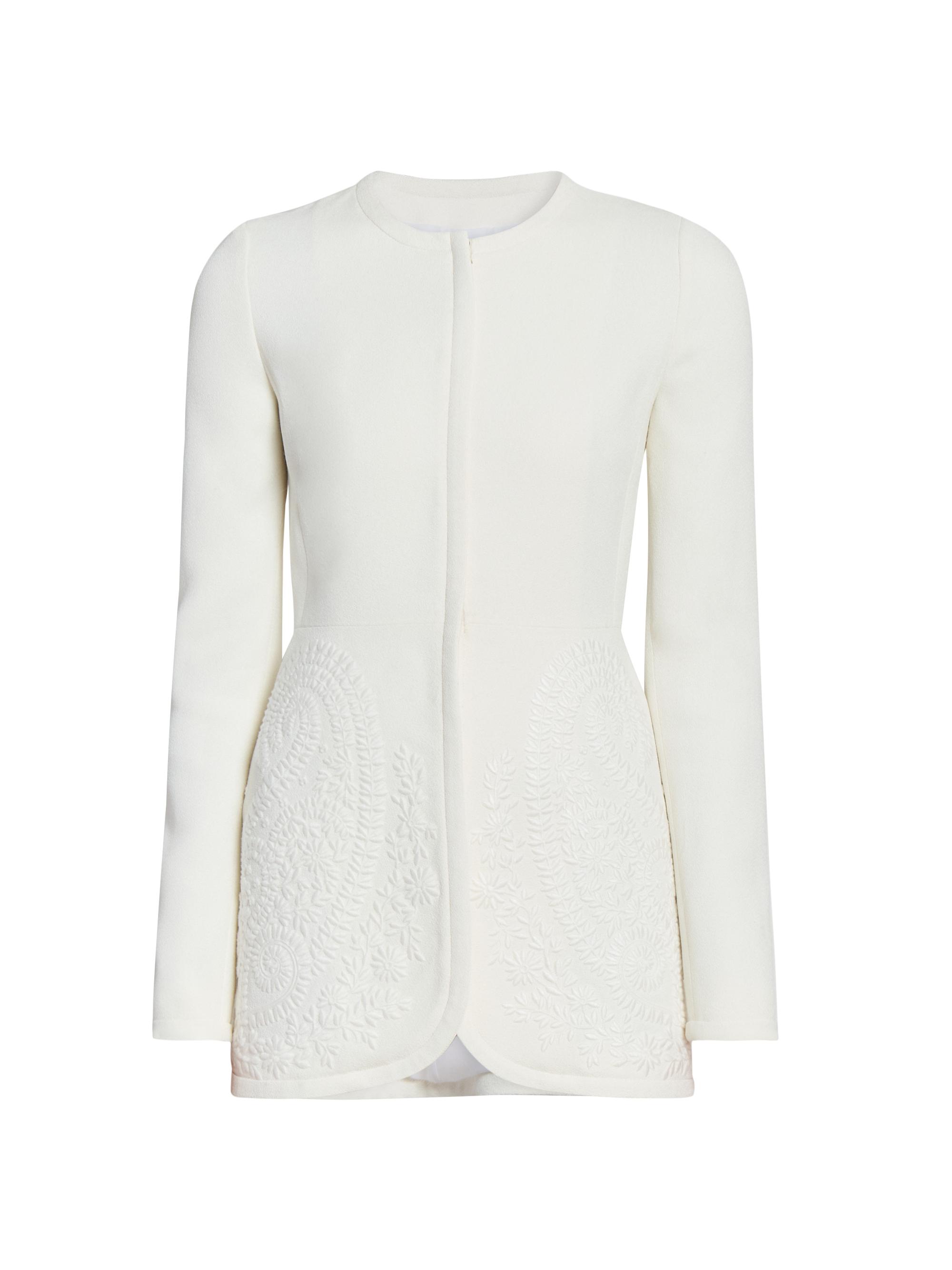 Valentino Garavani Crepe Couture Jacket | Saks Fifth Avenue