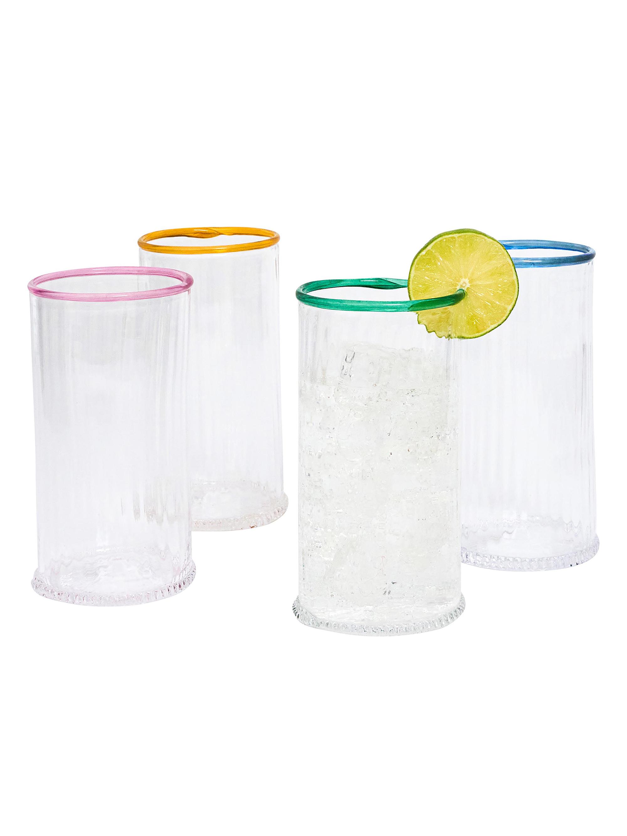 Juliska Nell Highball Glasses 4-Piece Set