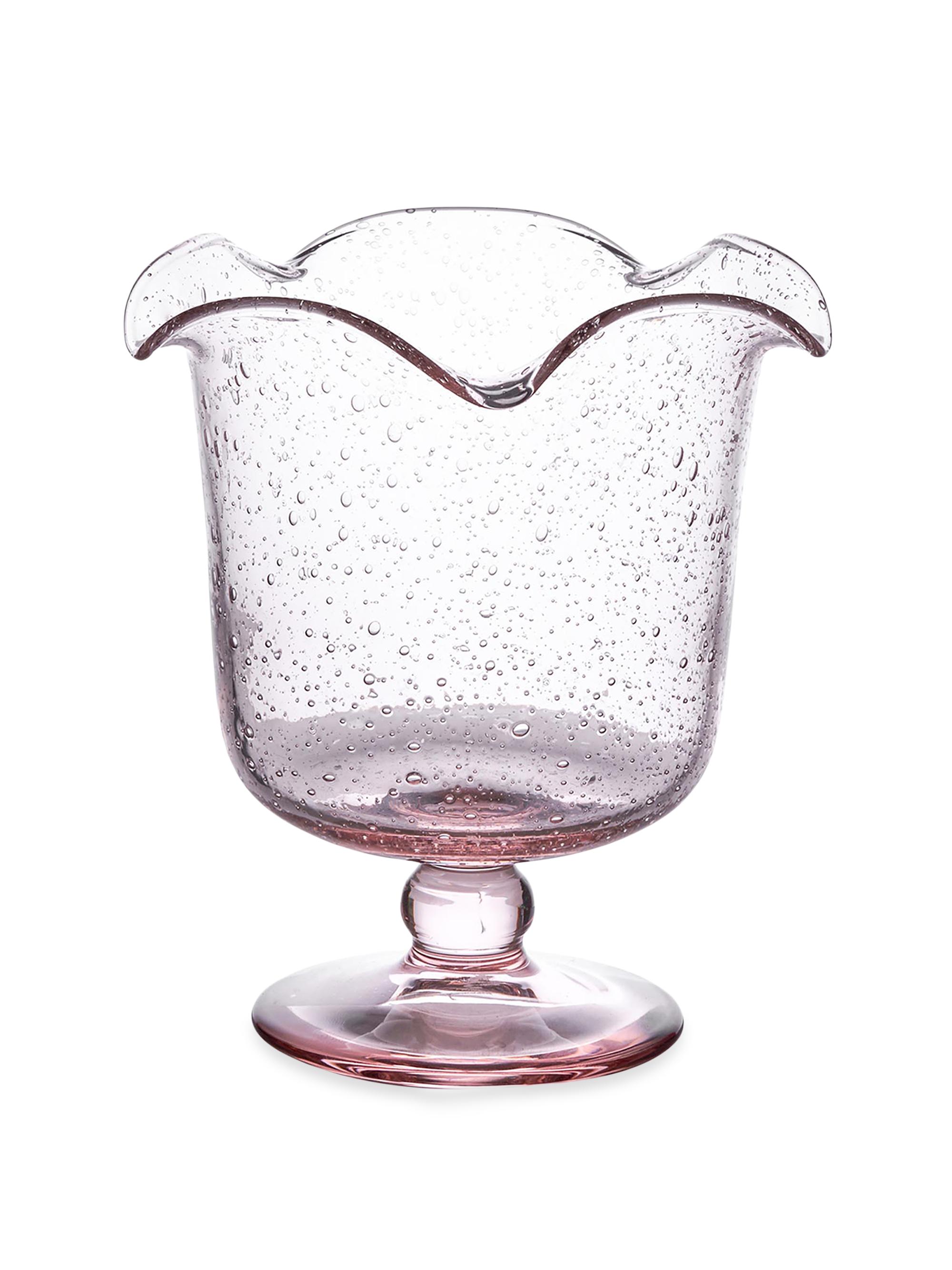 Juliska Provence Glass Hurricane - Pink - Women's Home