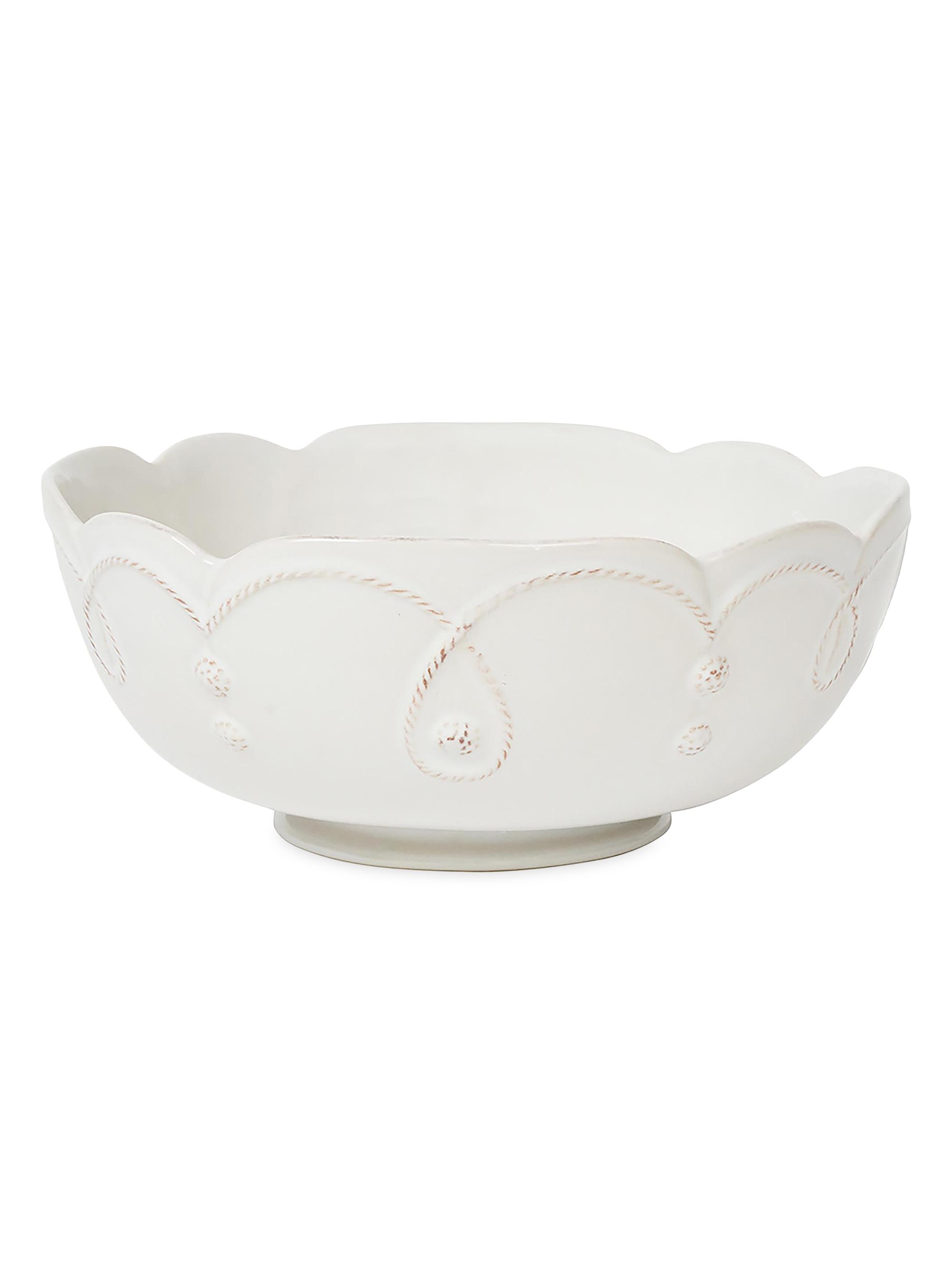 Juliska Jardins Du Monde Serving Bowl - White