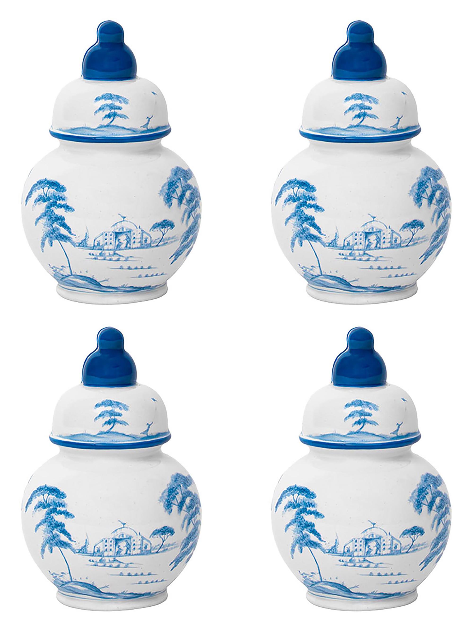 Juliska Country Estate Place Card Holder Set - Blue - Women's Home