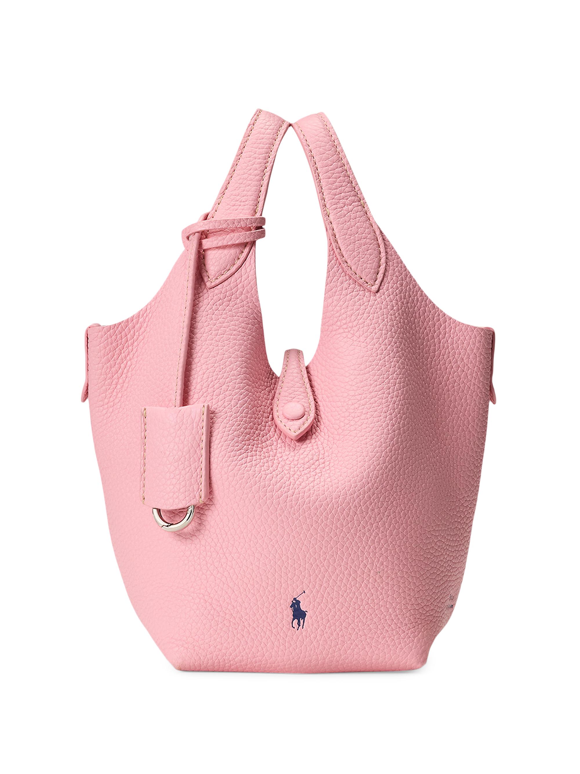 Polo Ralph Lauren Women's Play Leather Top Handle Bag - Cotton Candy