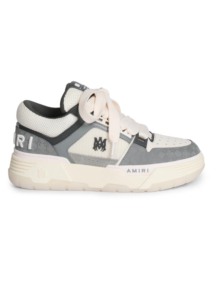Amiri MA-1 Quad Debossed Leather Sneakers | Saks Fifth Avenue