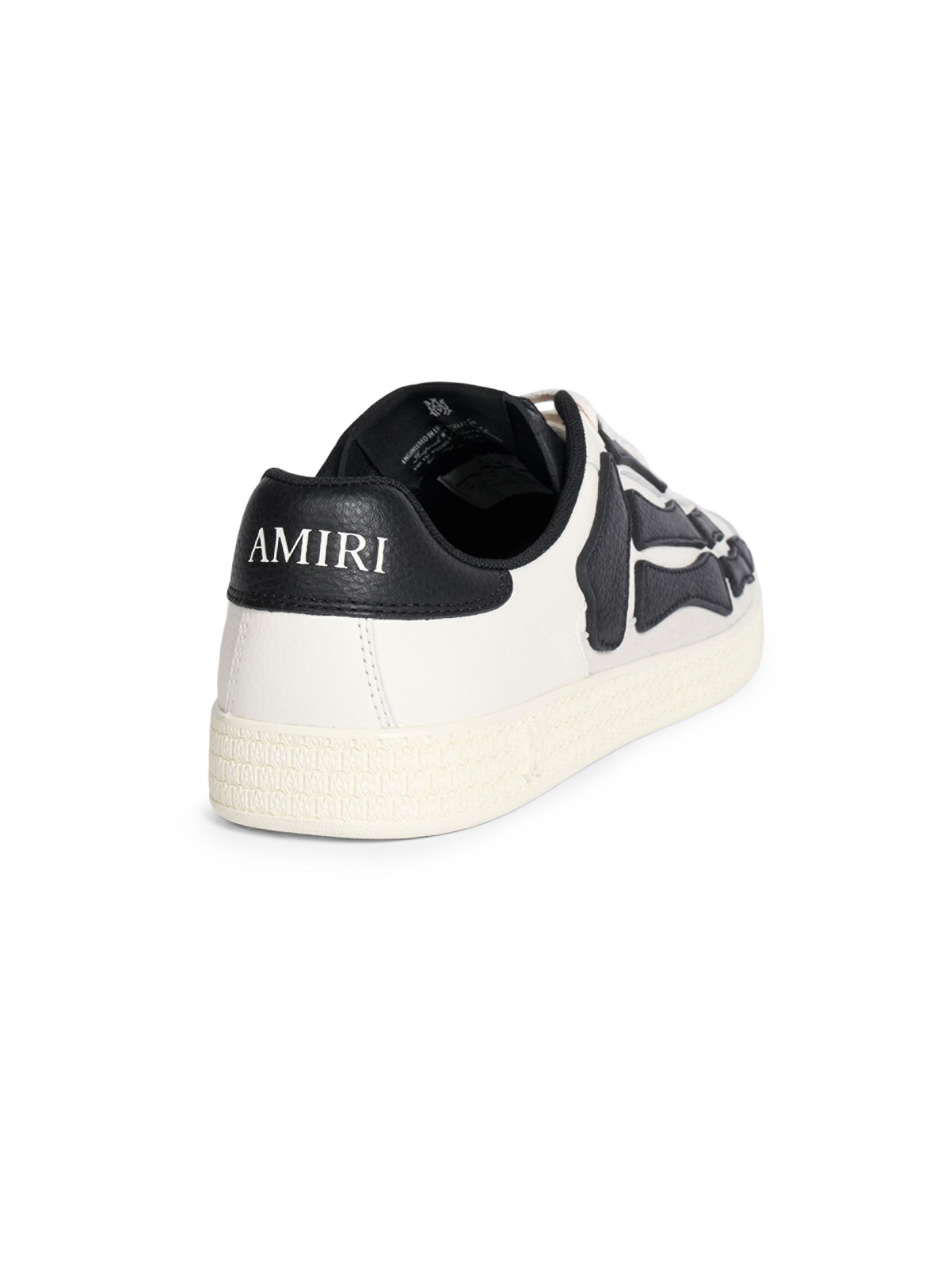 Amiri Pacific Bones Leather Sneakers | Saks Fifth Avenue