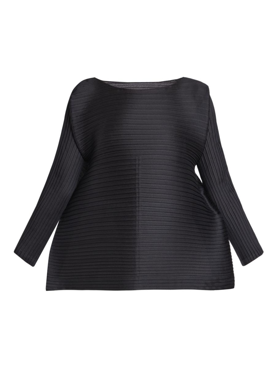 【美品】【ISSEY MIYAKE】トップス Issey Miyake Paneled Pleats Top | Saks Fifth Avenue
